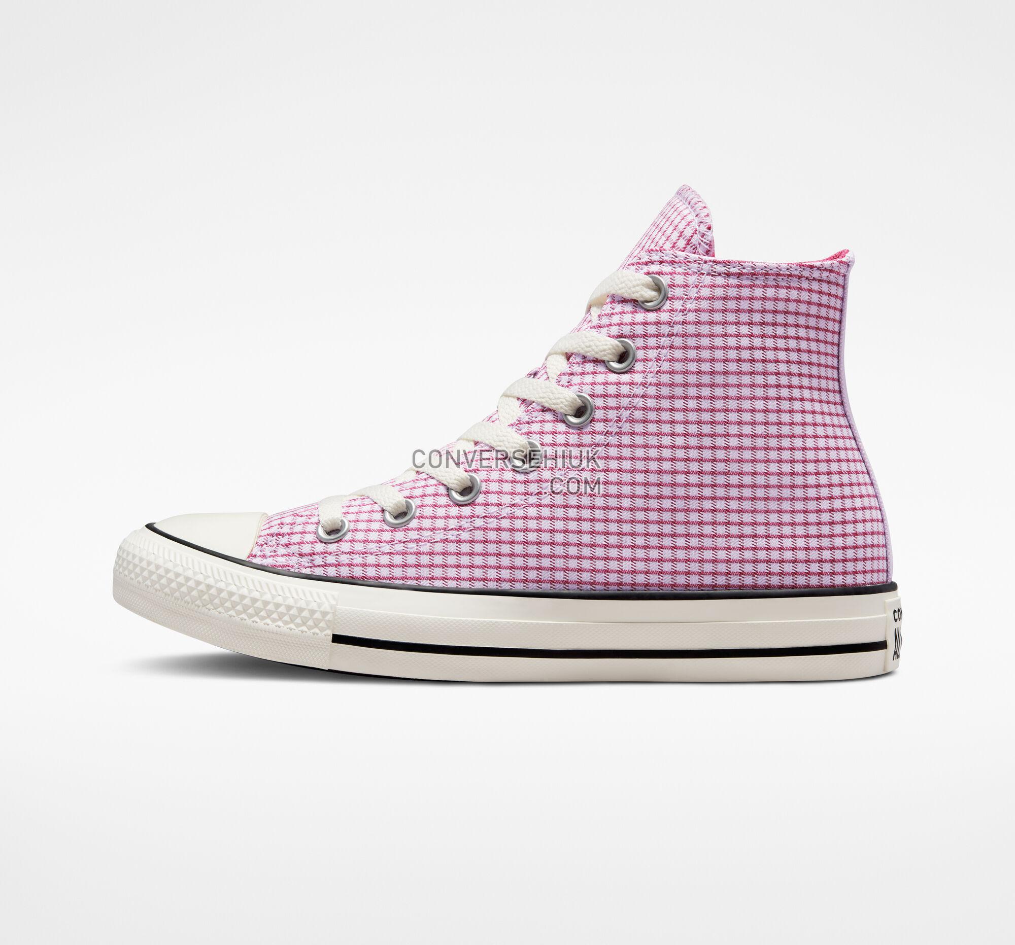 Converse Chuck Taylor All Star Checkered Vapor Violet/Rhubarb Pie/Egret A05129F Shoes