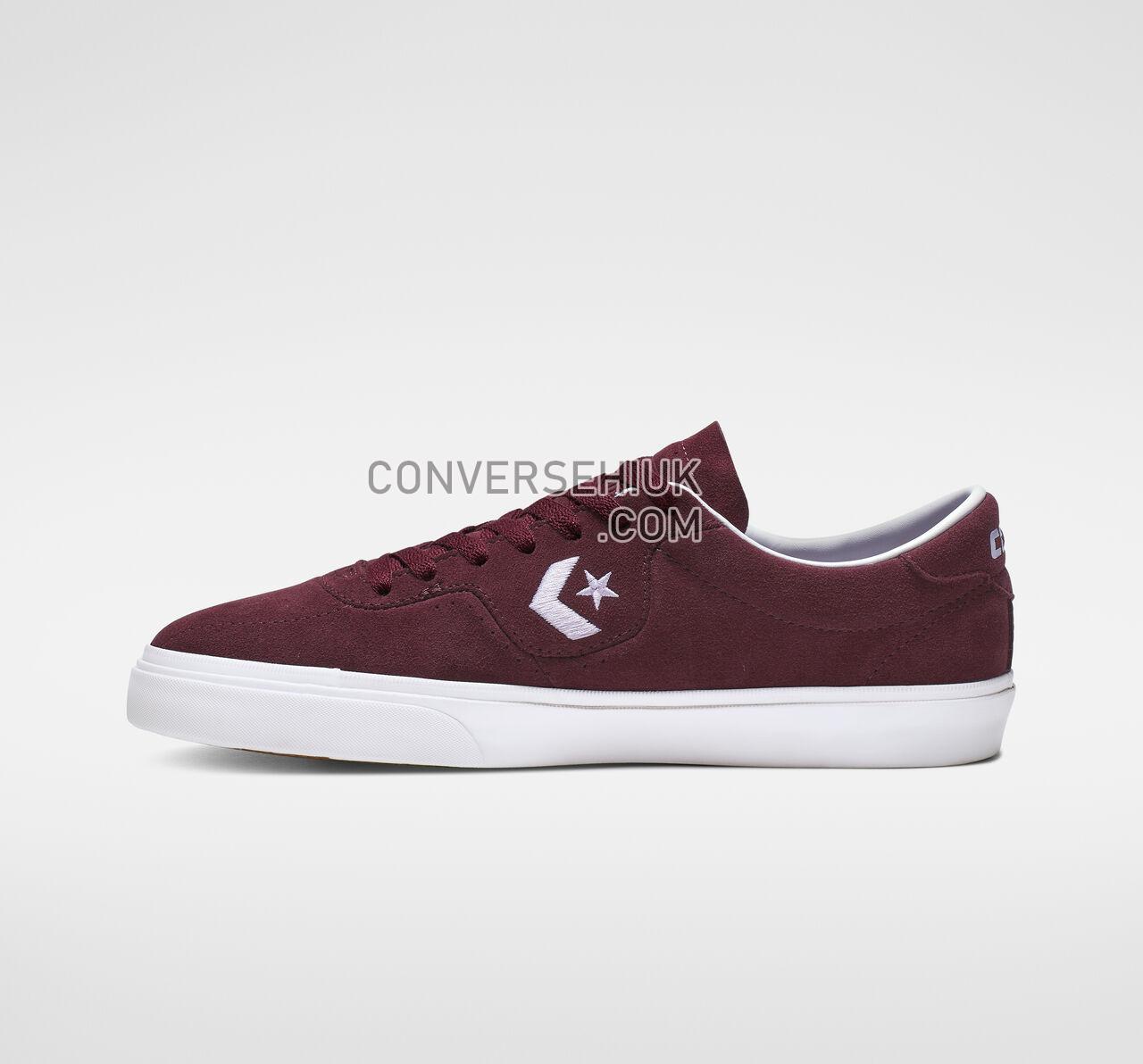 Converse Louie Lopez Pro Low Top Dark Burgundy/White/Gum 165272C Shoes