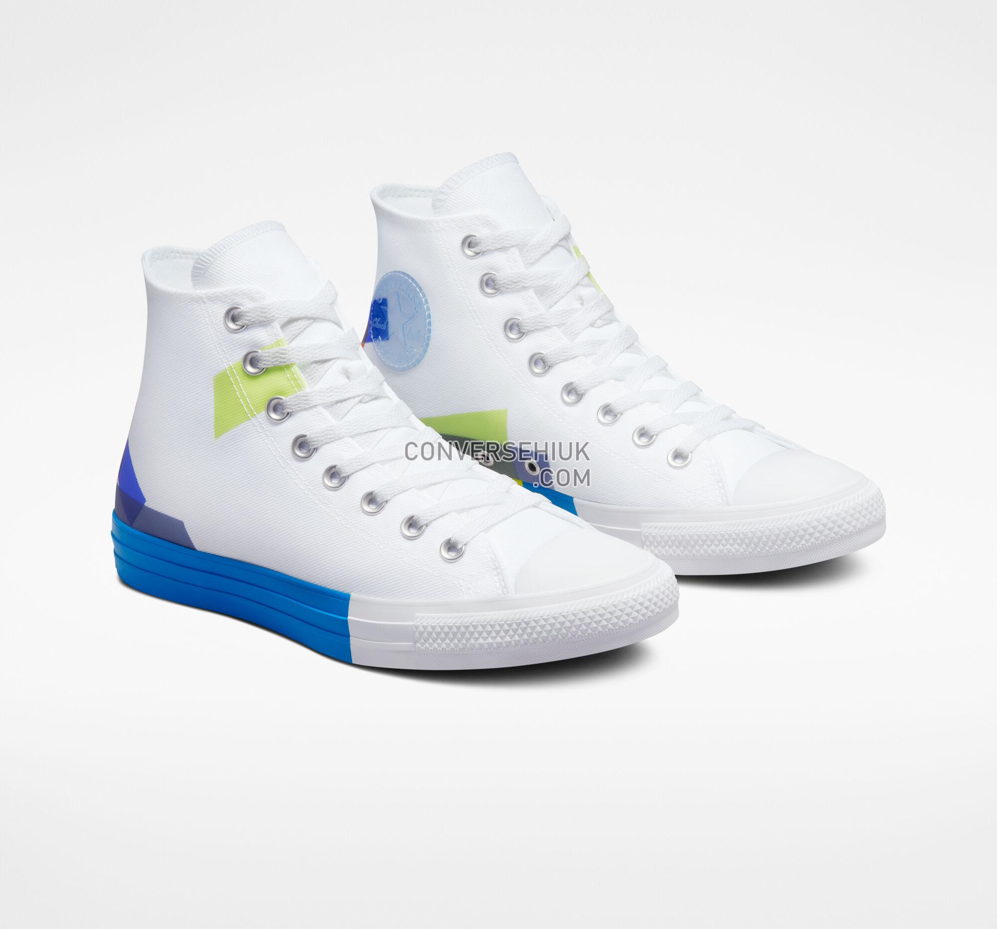 Converse Chuck Taylor All Star Space Racer White/Kinetic Blue/White 173184F Shoes