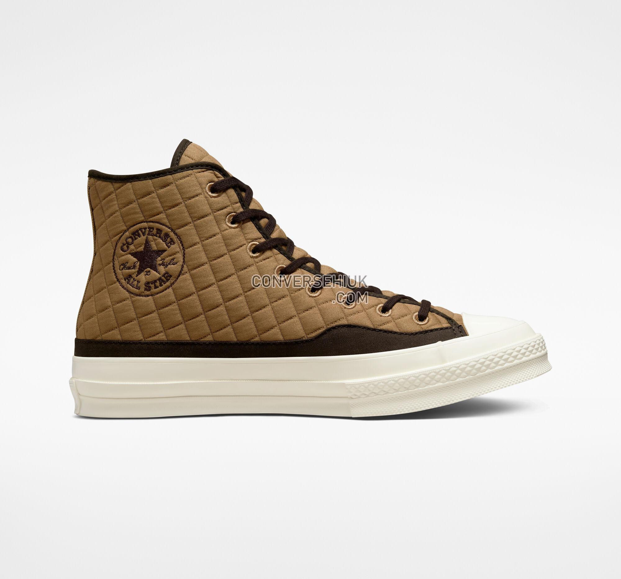 Converse Chuck 70 Quilted Sand Dune/Black/Egret A01398C Shoes