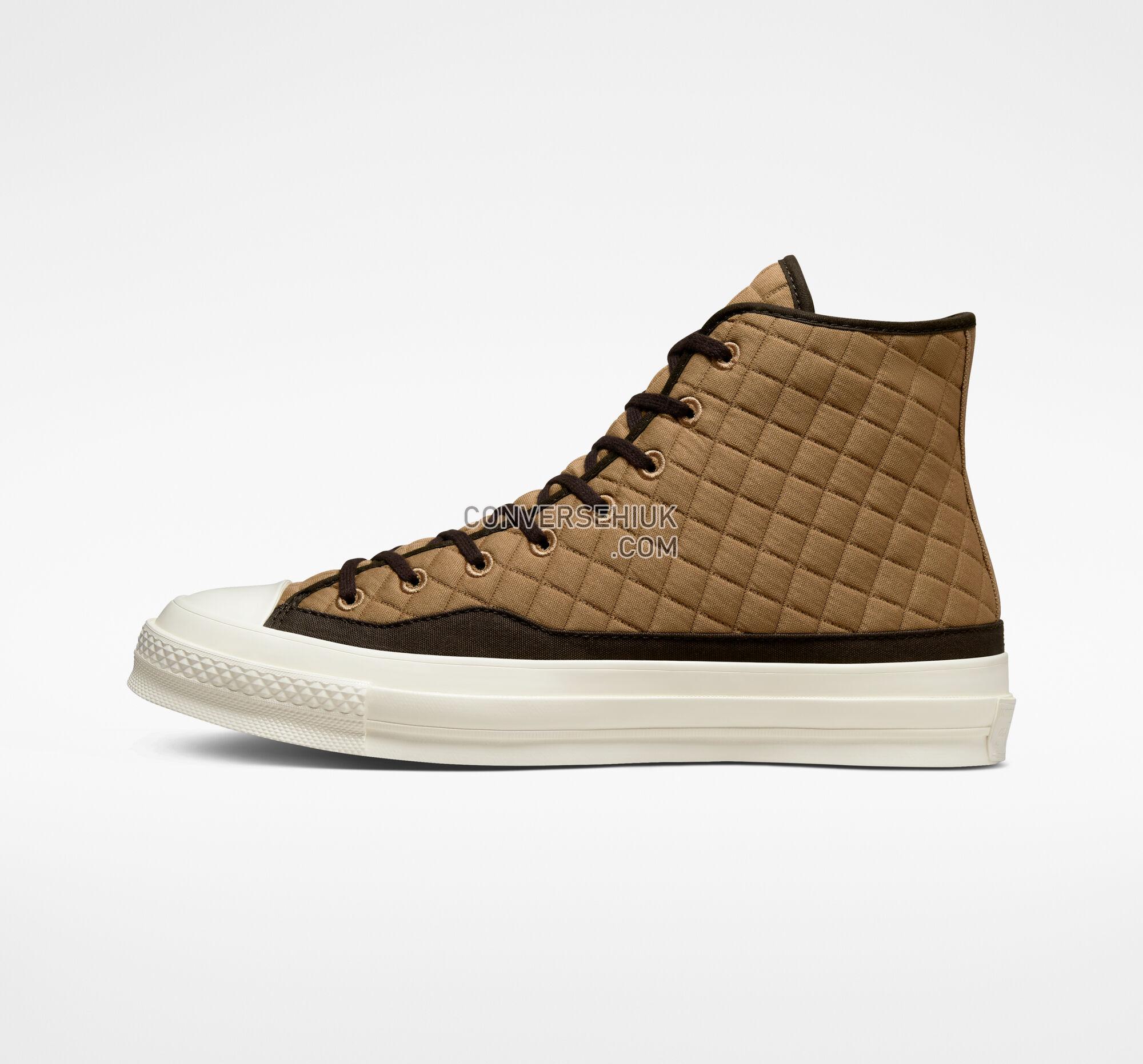 Converse Chuck 70 Quilted Sand Dune/Black/Egret A01398C Shoes