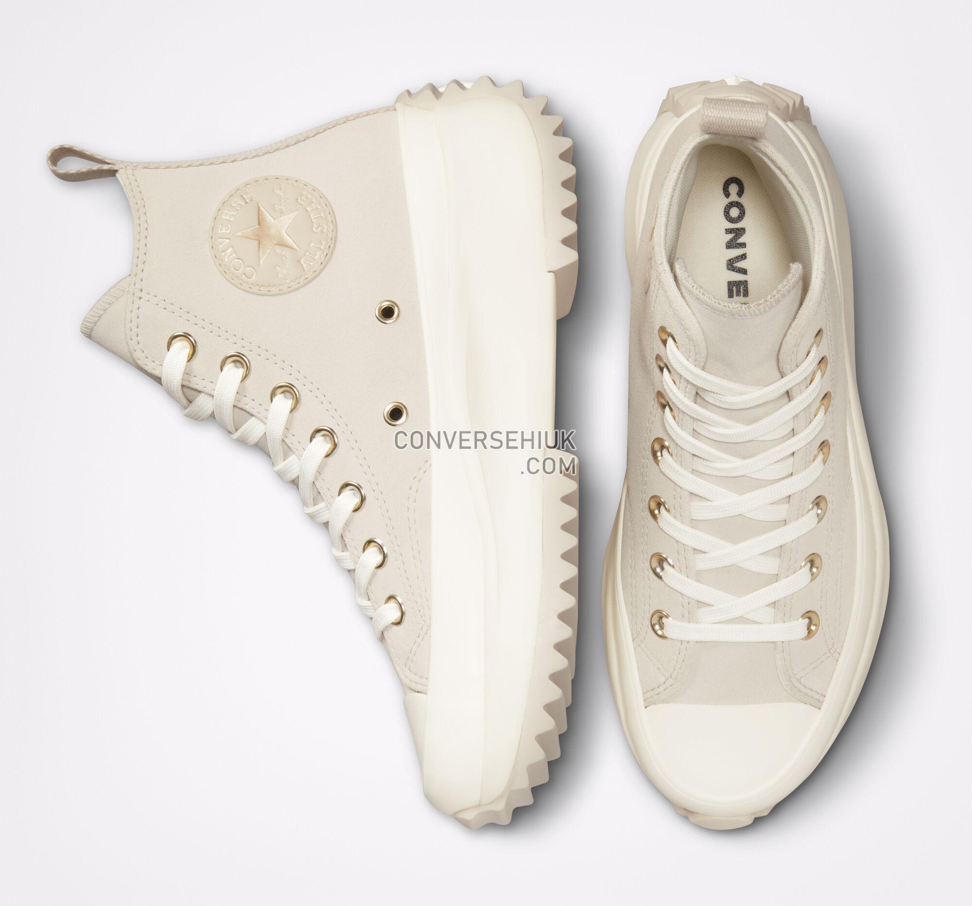 Converse Run Star Hike Platform Earthy Neutrals Desert Sand/Egret/Egret A03732C Shoes