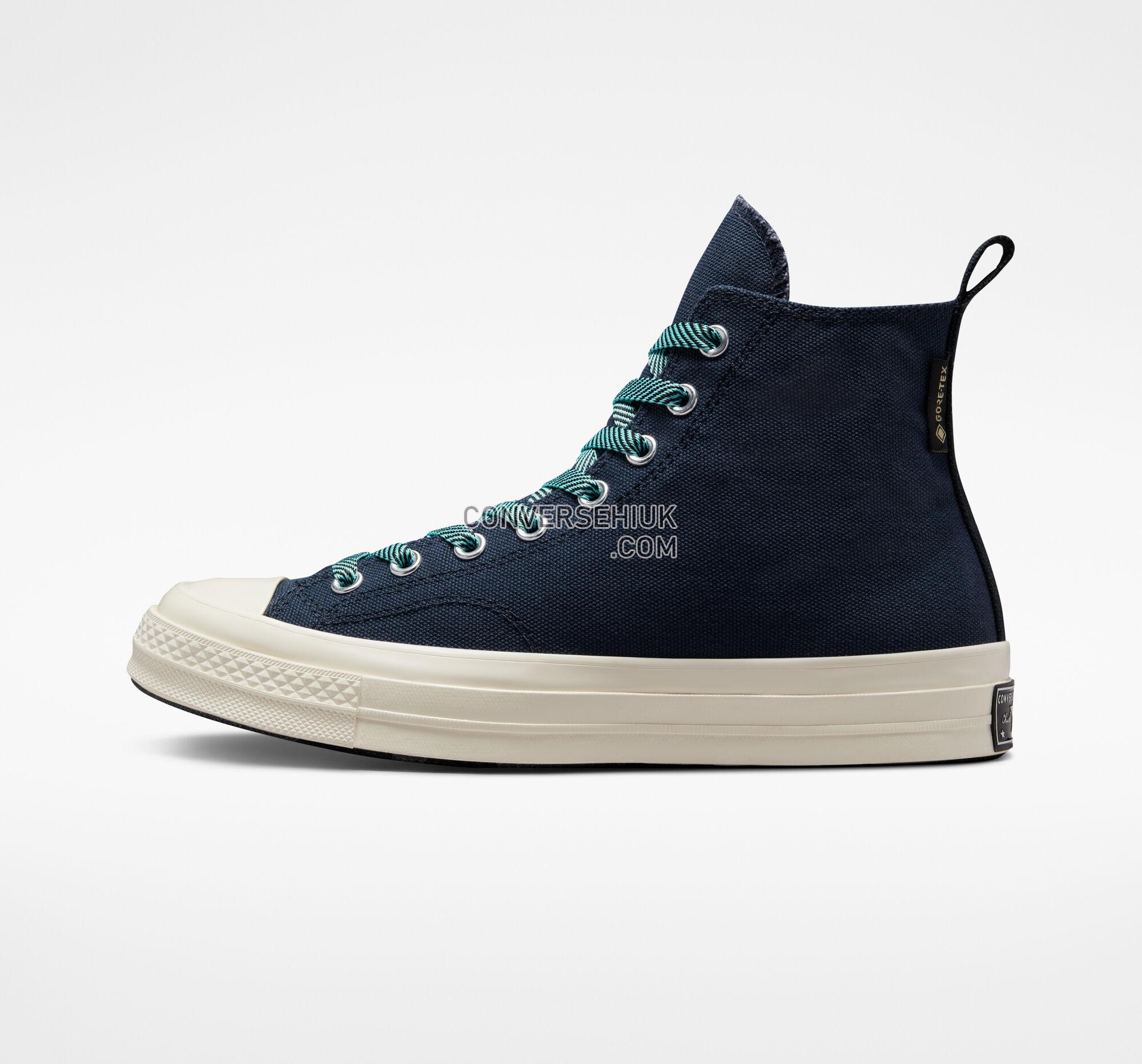 Converse Chuck 70 Counter Climate GORE-TEX Obsidian/Light Aqua/Egret A01385C Shoes