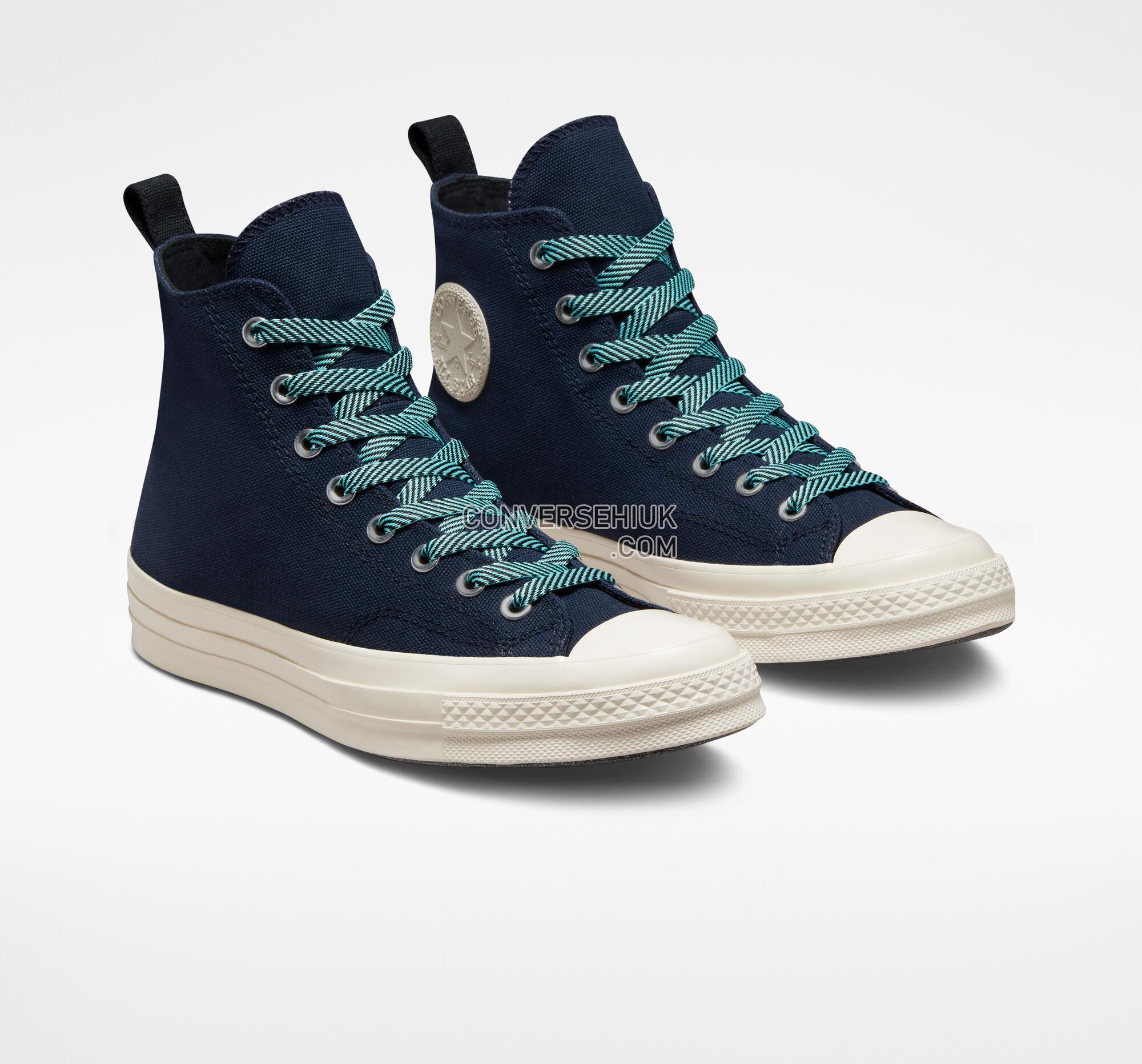 Converse Chuck 70 Counter Climate GORE-TEX Obsidian/Light Aqua/Egret A01385C Shoes