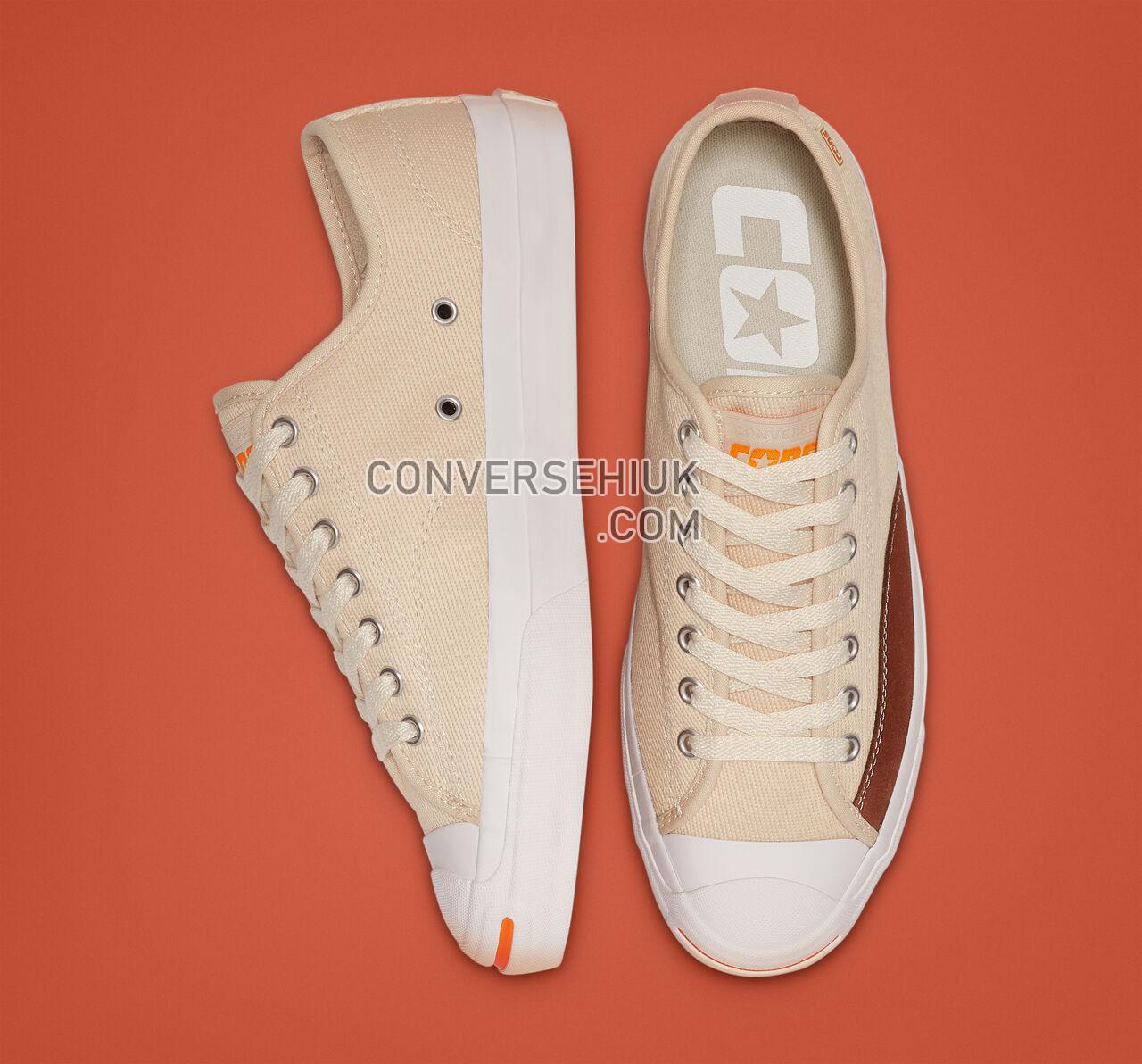 Converse Jack Purcell Pro Low Top Natural Ivory/Cinnamon/White 165293C Shoes