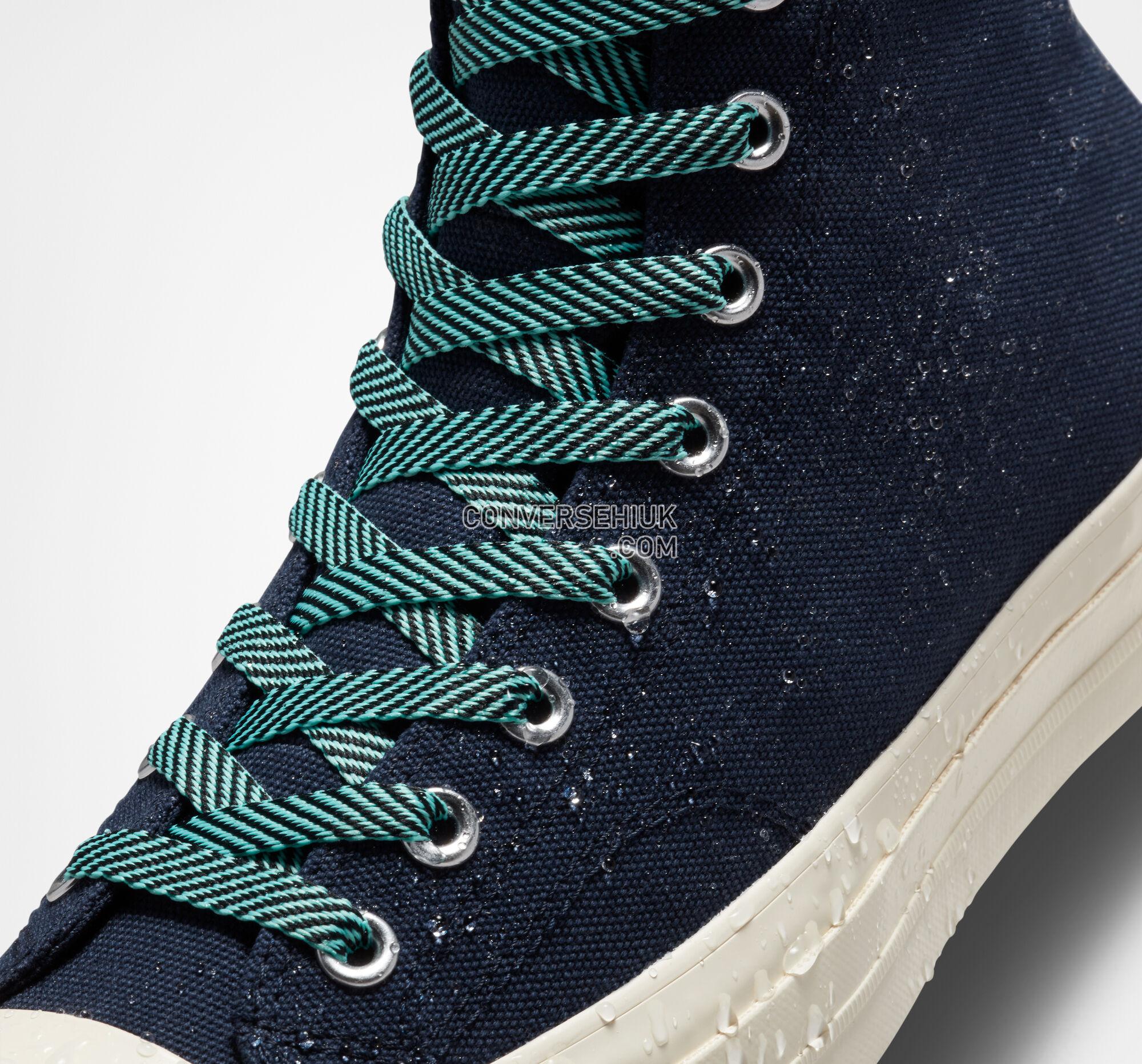 Converse Chuck 70 Counter Climate GORE-TEX Obsidian/Light Aqua/Egret A01385C Shoes