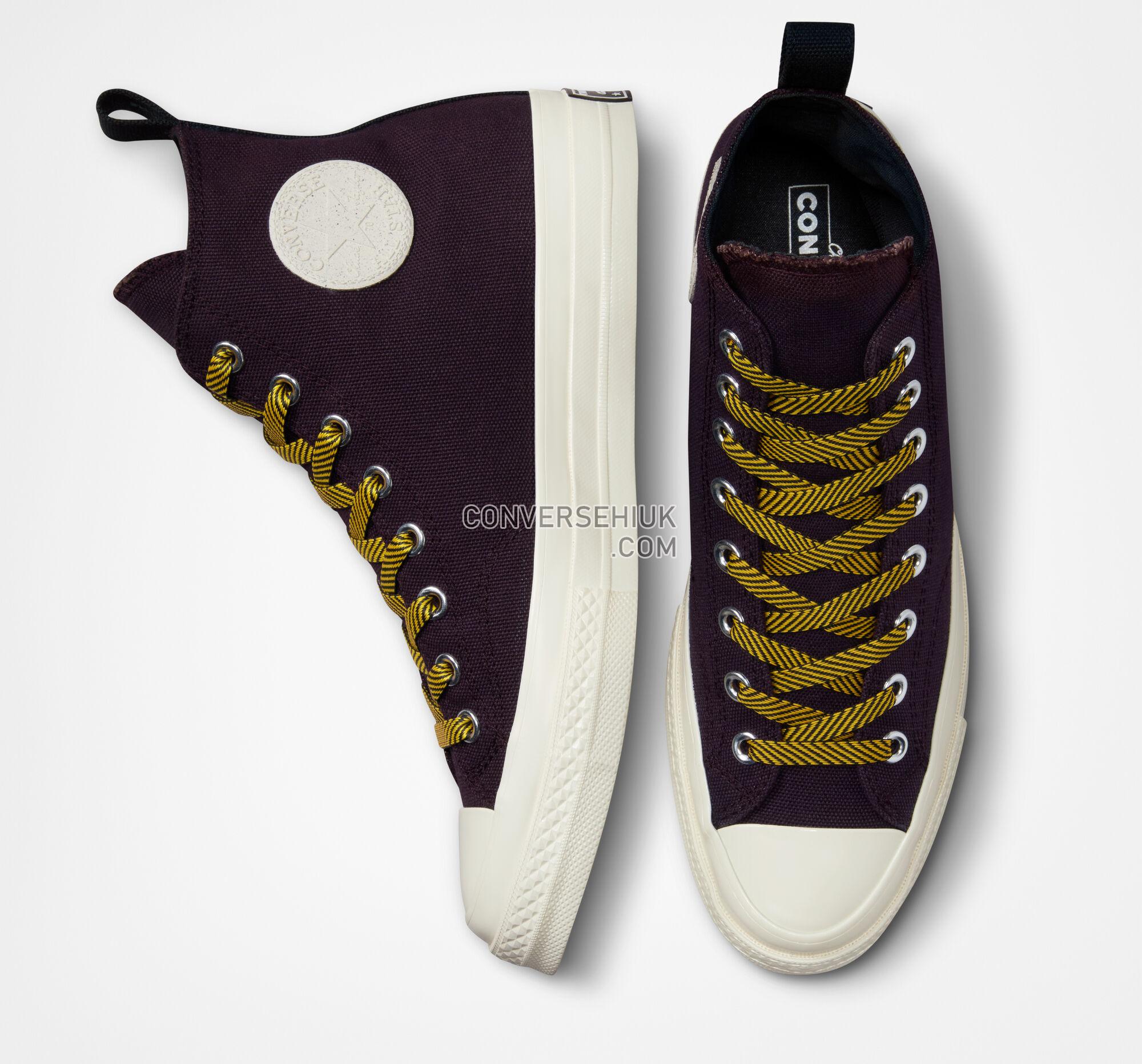 Converse Chuck 70 Counter Climate GORE-TEX Black Cherry/Yellow/Egret A01387C Shoes