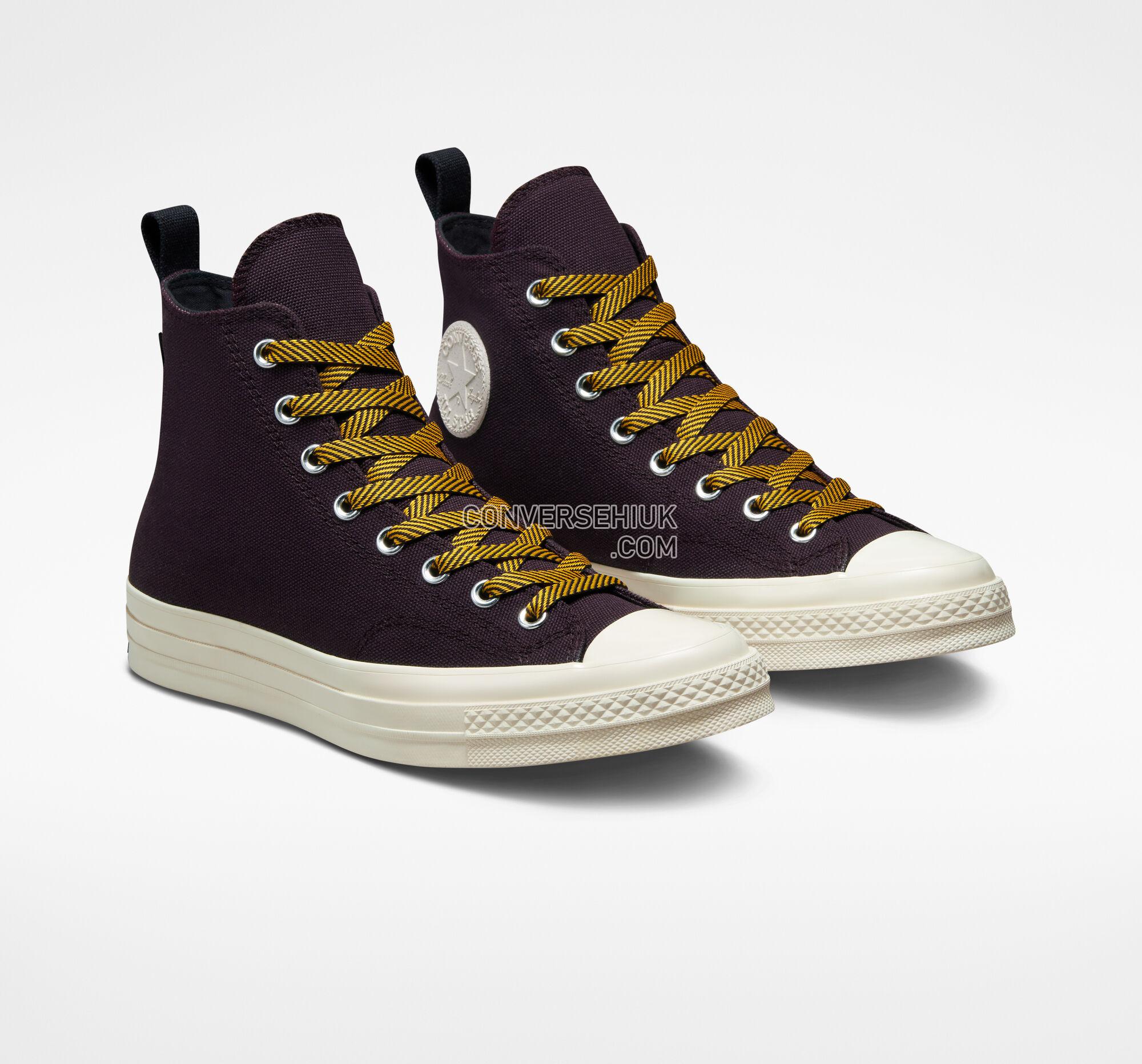 Converse Chuck 70 Counter Climate GORE-TEX Black Cherry/Yellow/Egret A01387C Shoes