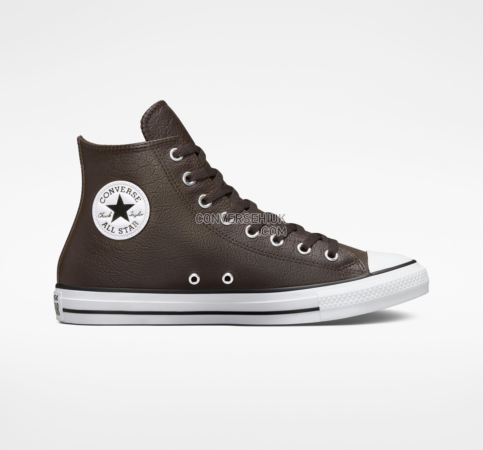 Converse Chuck Taylor All Star Tumbled Leather Velvet Brown/White/Black A01461C Shoes