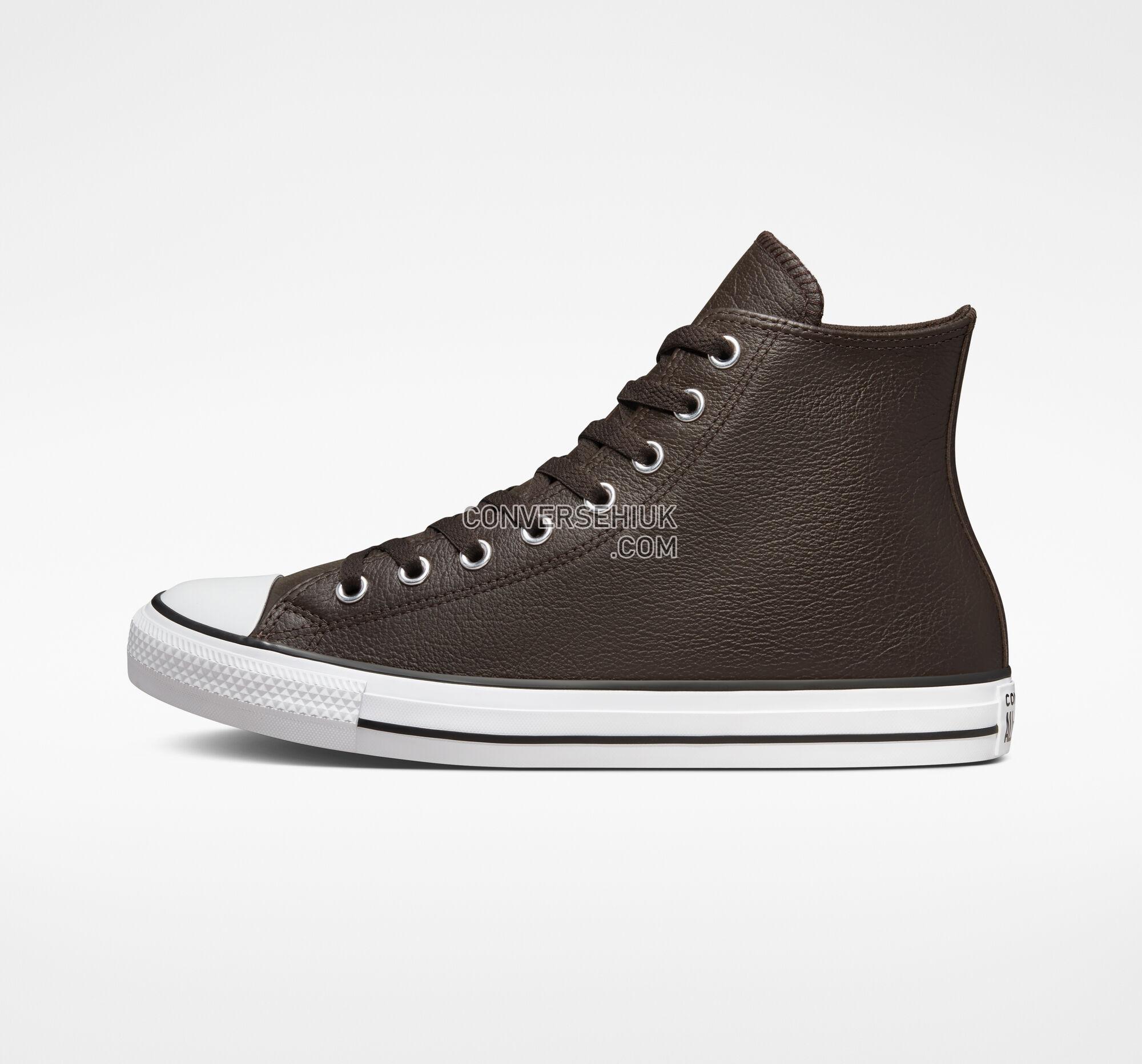 Converse Chuck Taylor All Star Tumbled Leather Velvet Brown/White/Black A01461C Shoes