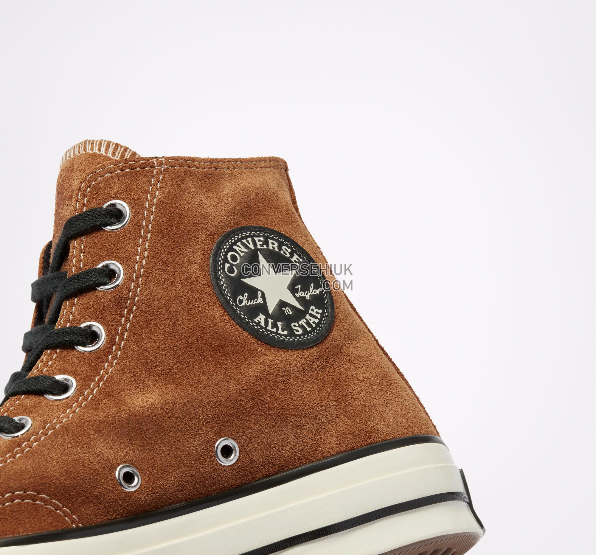 Converse Chuck 70 Converse Color Suede Clove Brown/Black/Egret 169337C Shoes