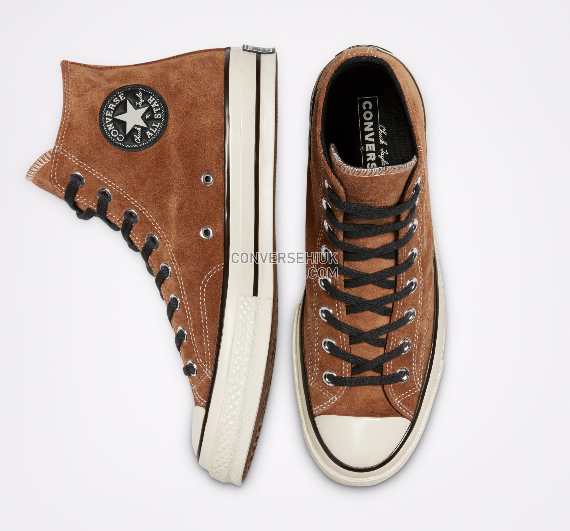 Converse Chuck 70 Converse Color Suede Clove Brown/Black/Egret 169337C Shoes