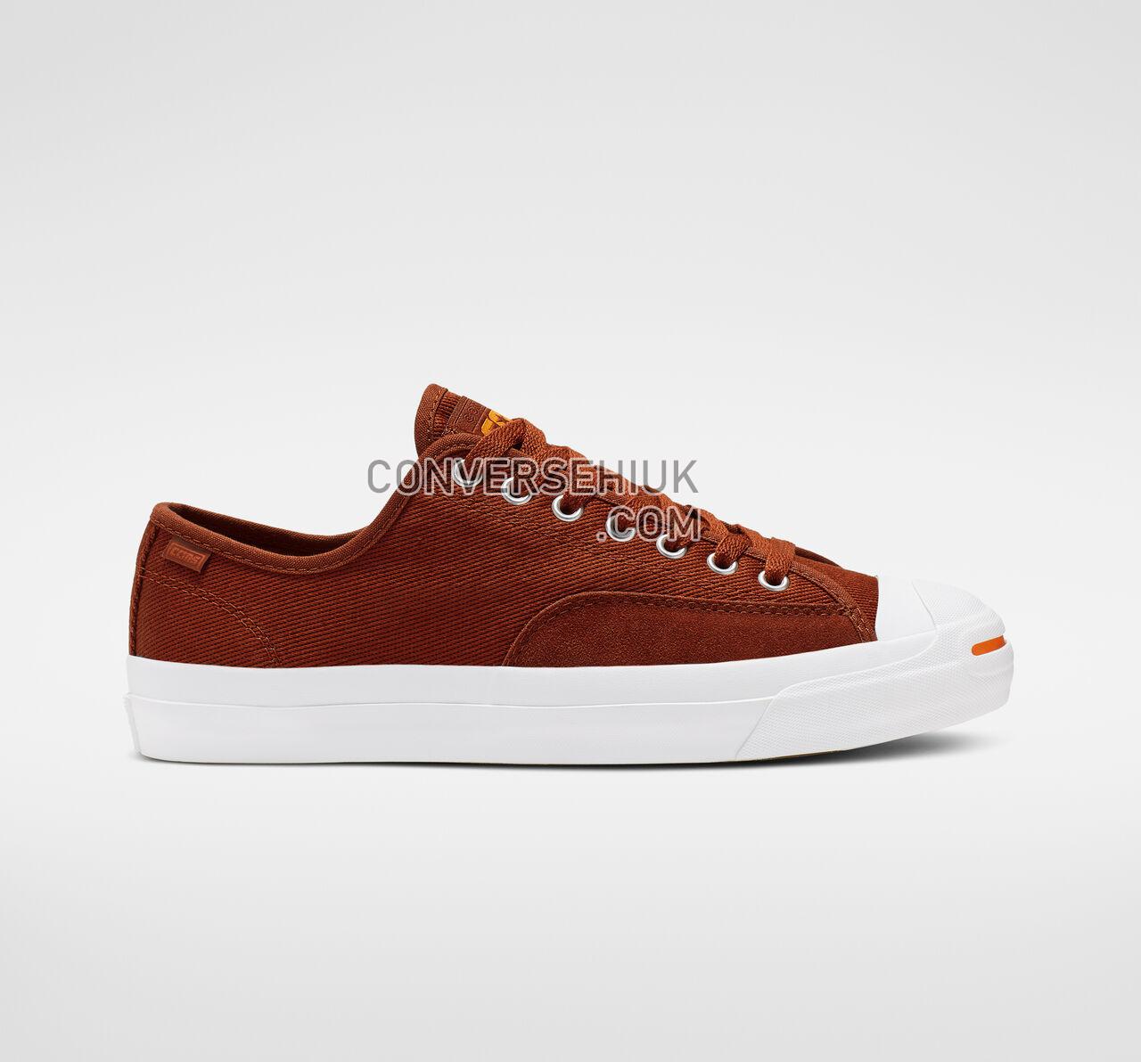 Converse Jack Purcell Pro Low Top Cinnamon/White/Orange Rind 165294C Shoes