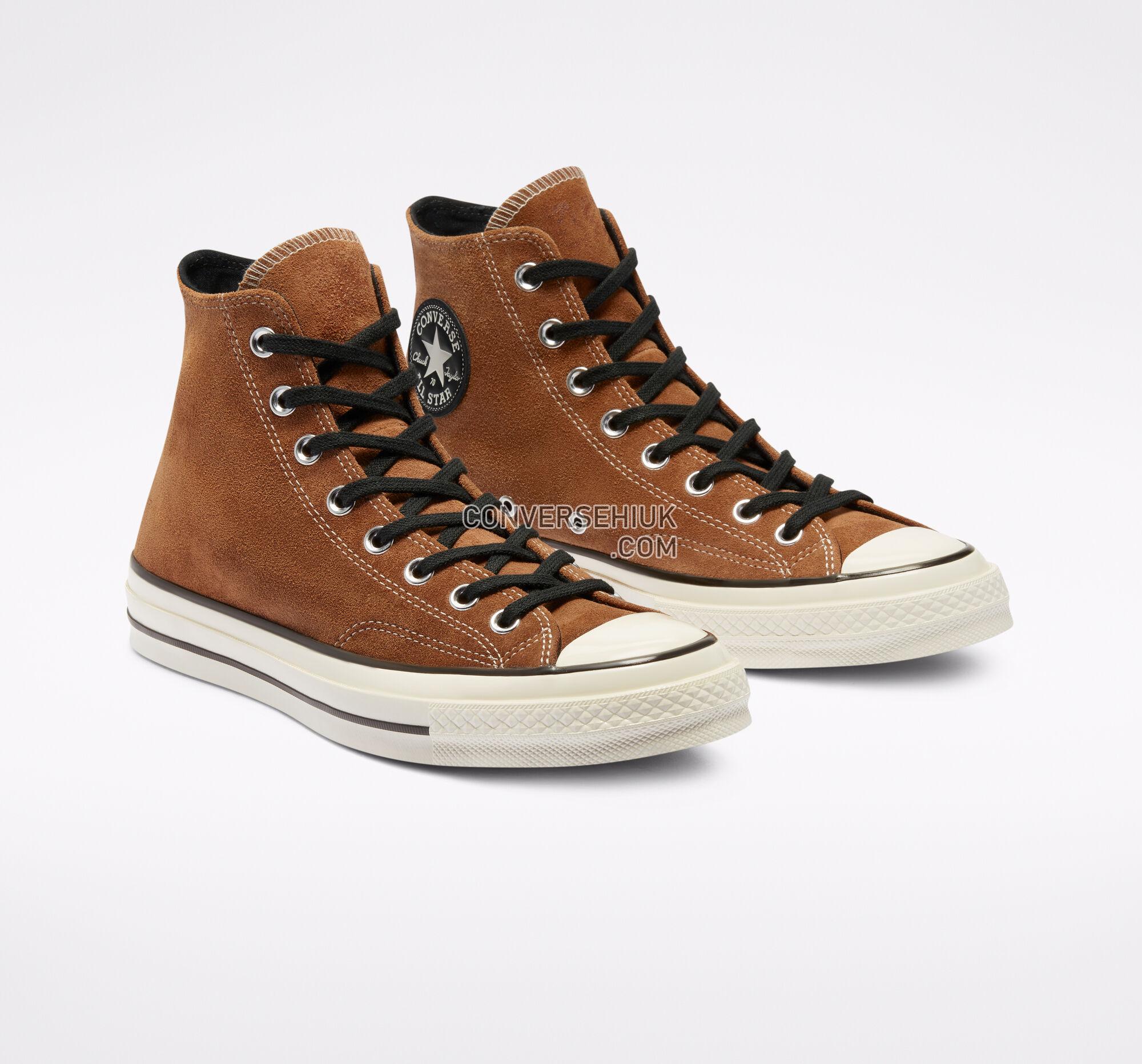 Converse Chuck 70 Converse Color Suede Clove Brown/Black/Egret 169337C Shoes