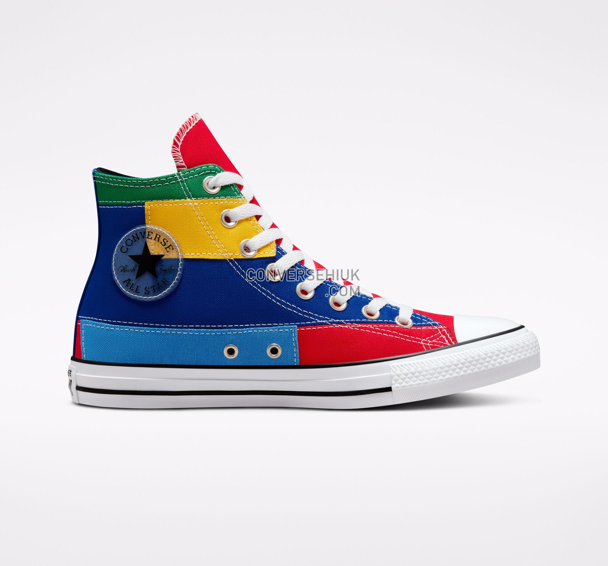 Converse Chuck Taylor All Star Patchwork University Red/Rush Blue 169939F Shoes