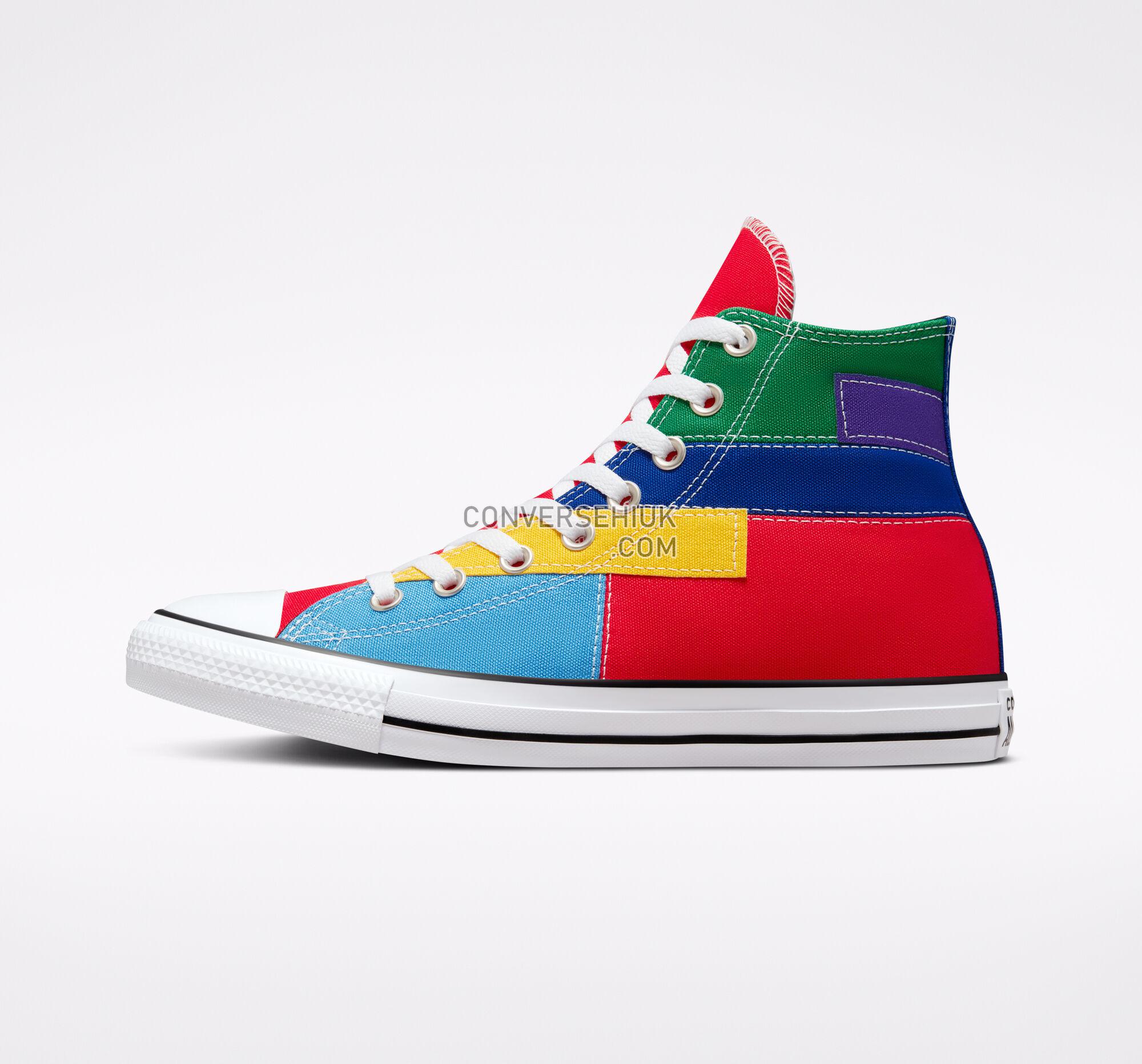 Converse Chuck Taylor All Star Patchwork University Red/Rush Blue 169939F Shoes