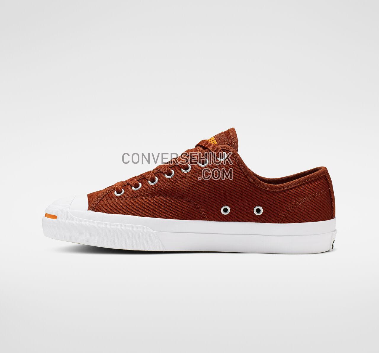 Converse Jack Purcell Pro Low Top Cinnamon/White/Orange Rind 165294C Shoes