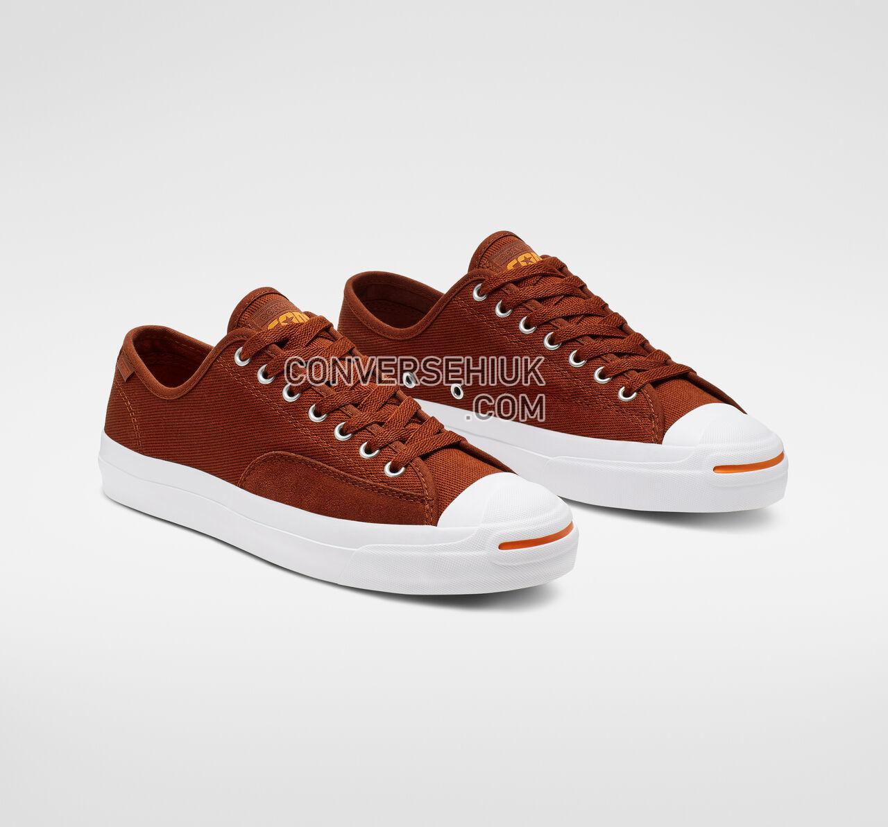 Converse Jack Purcell Pro Low Top Cinnamon/White/Orange Rind 165294C Shoes