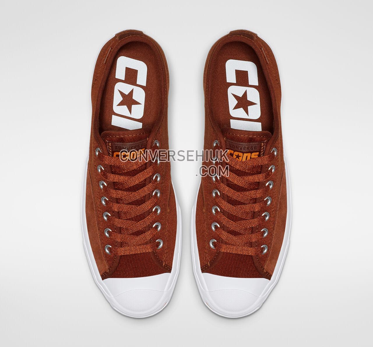 Converse Jack Purcell Pro Low Top Cinnamon/White/Orange Rind 165294C Shoes