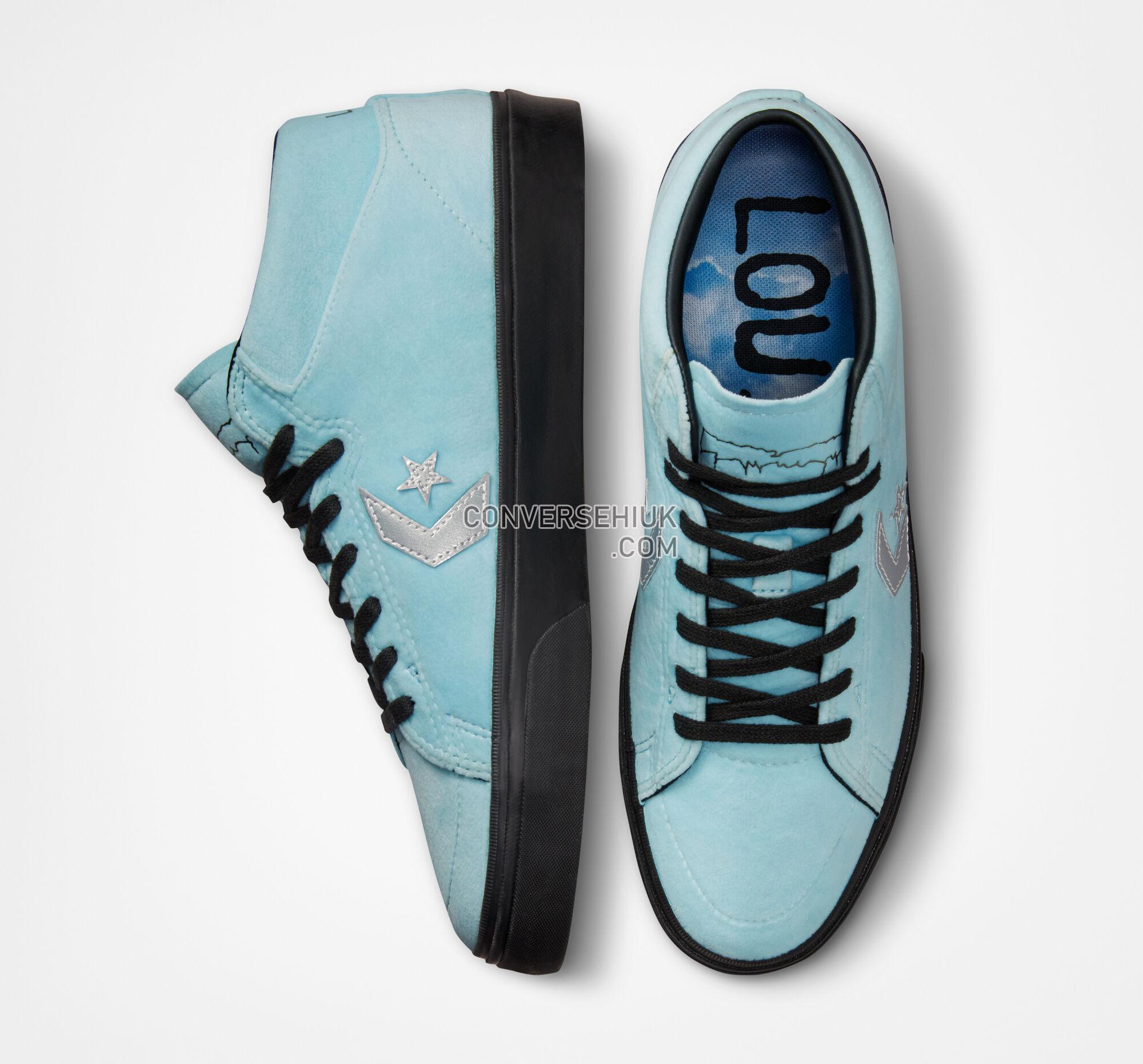 Converse Louie Lopez Pro Mid x FA Cyan Tint/Black/Black A05074C Shoes