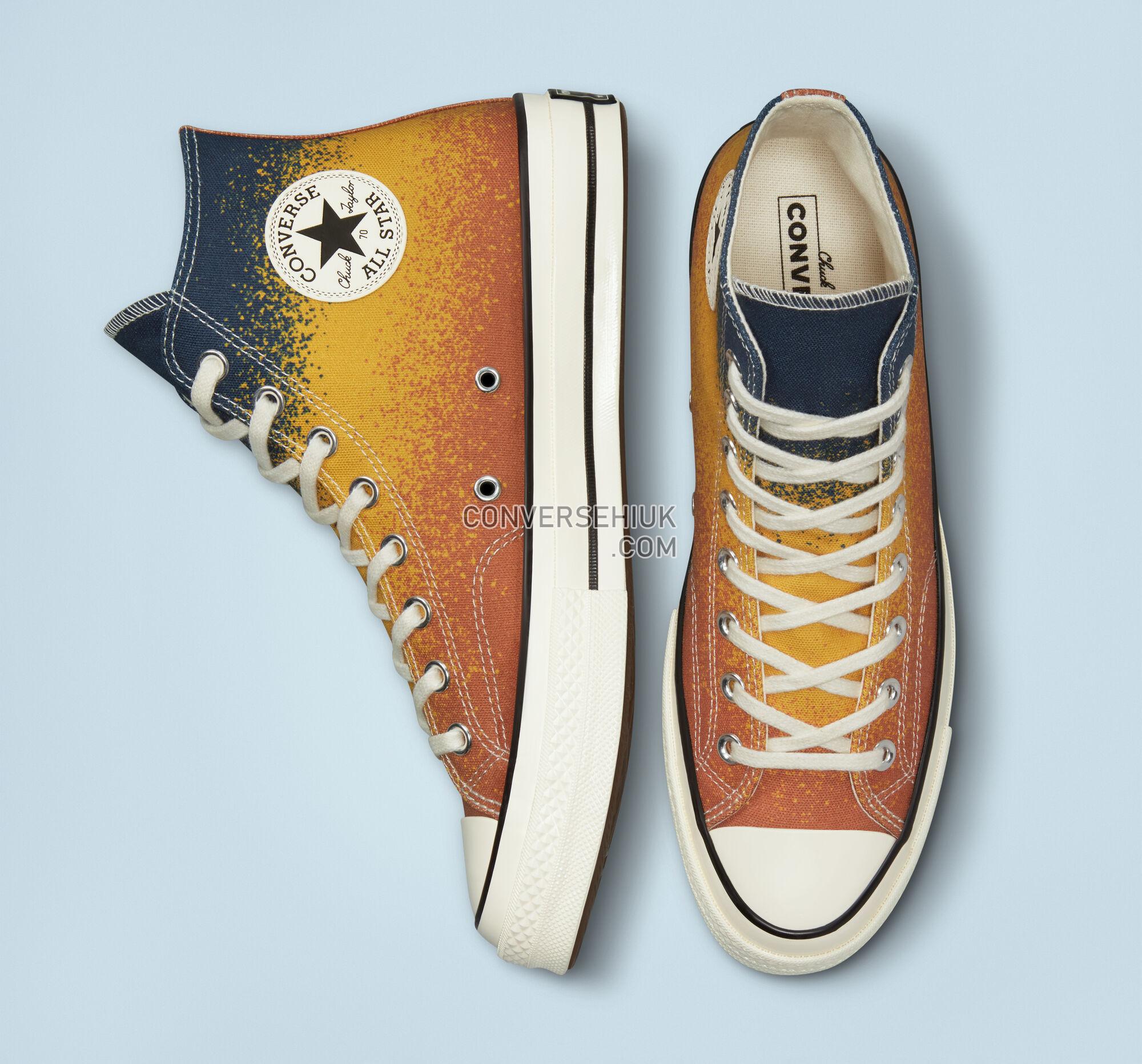 Converse Chuck 70 Scatter Dye Fire Opal/Goldtone A03157C Shoes