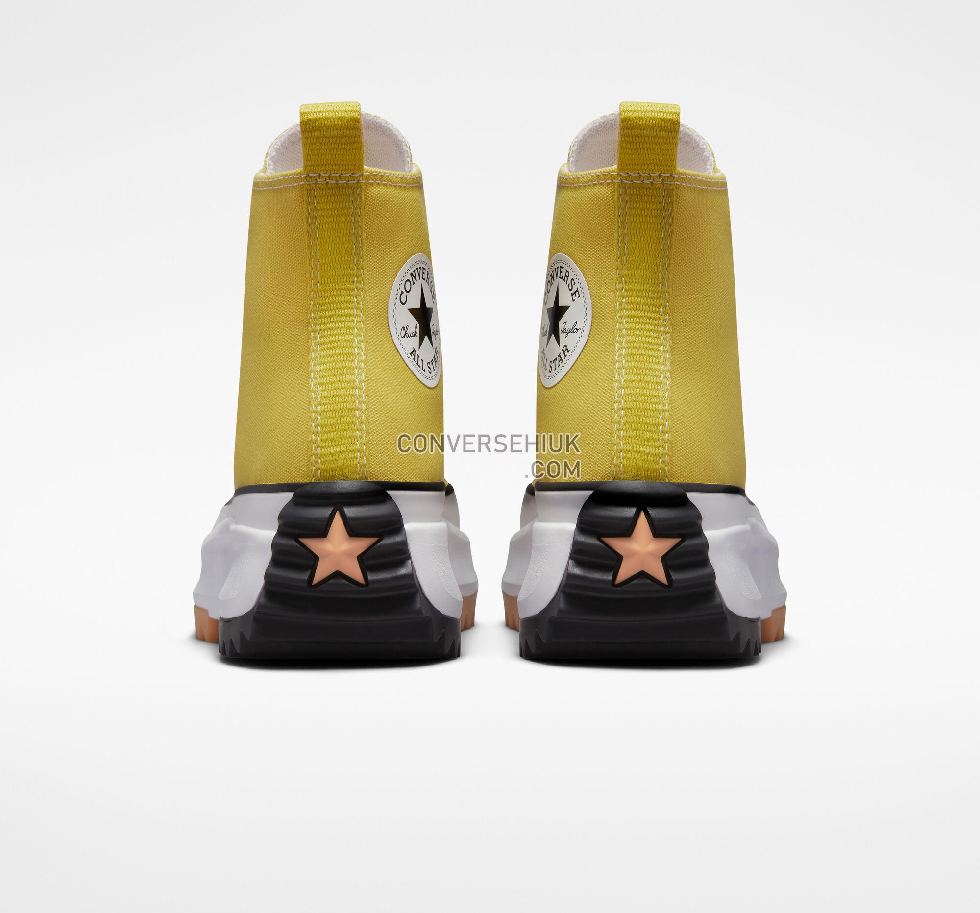 Converse Run Star Hike Platform Bitter Lemon/Black/White A01365C Shoes