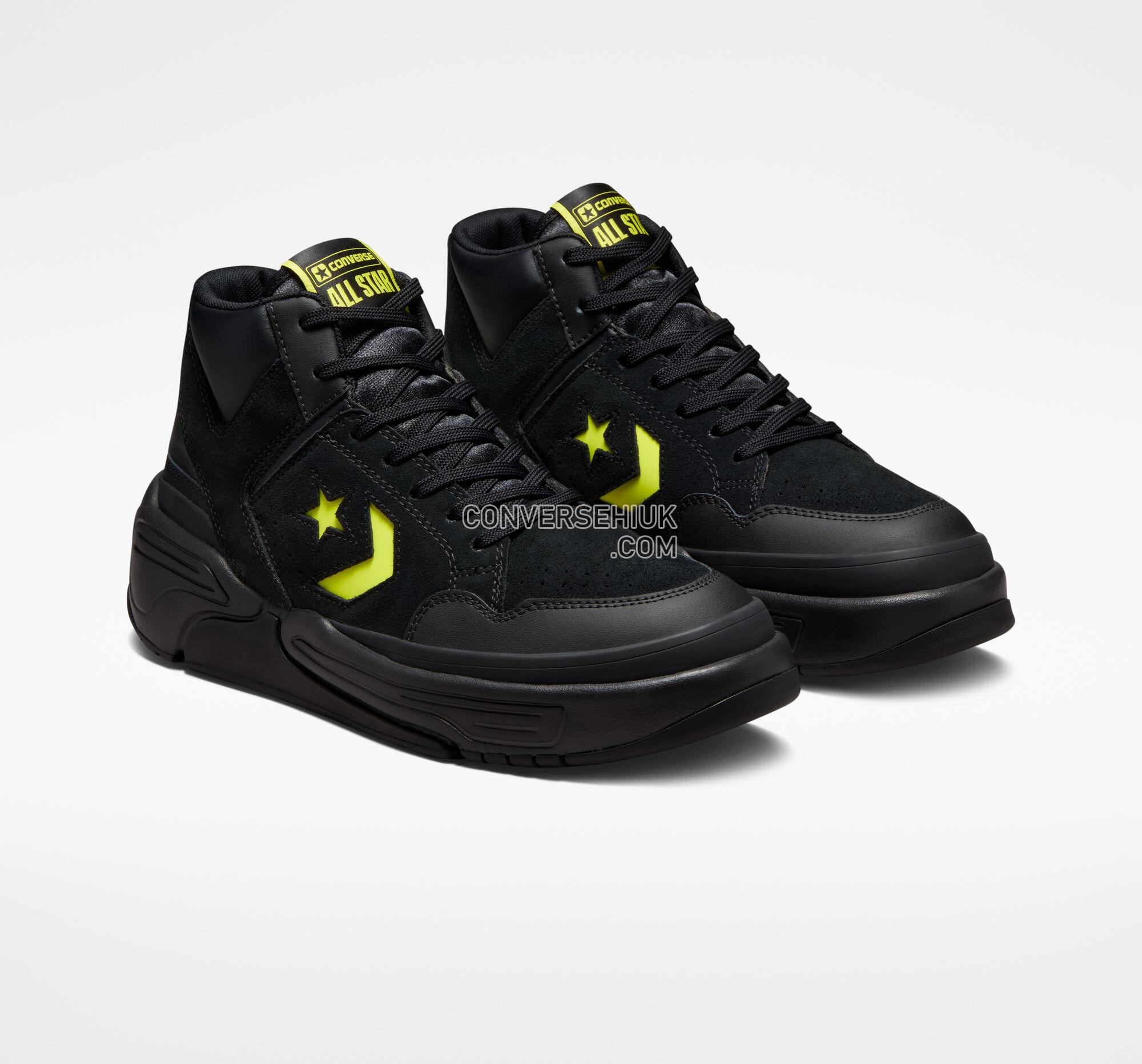 Converse Weapon CX Monster Clash Black/Black/Yellow A03230C Shoes