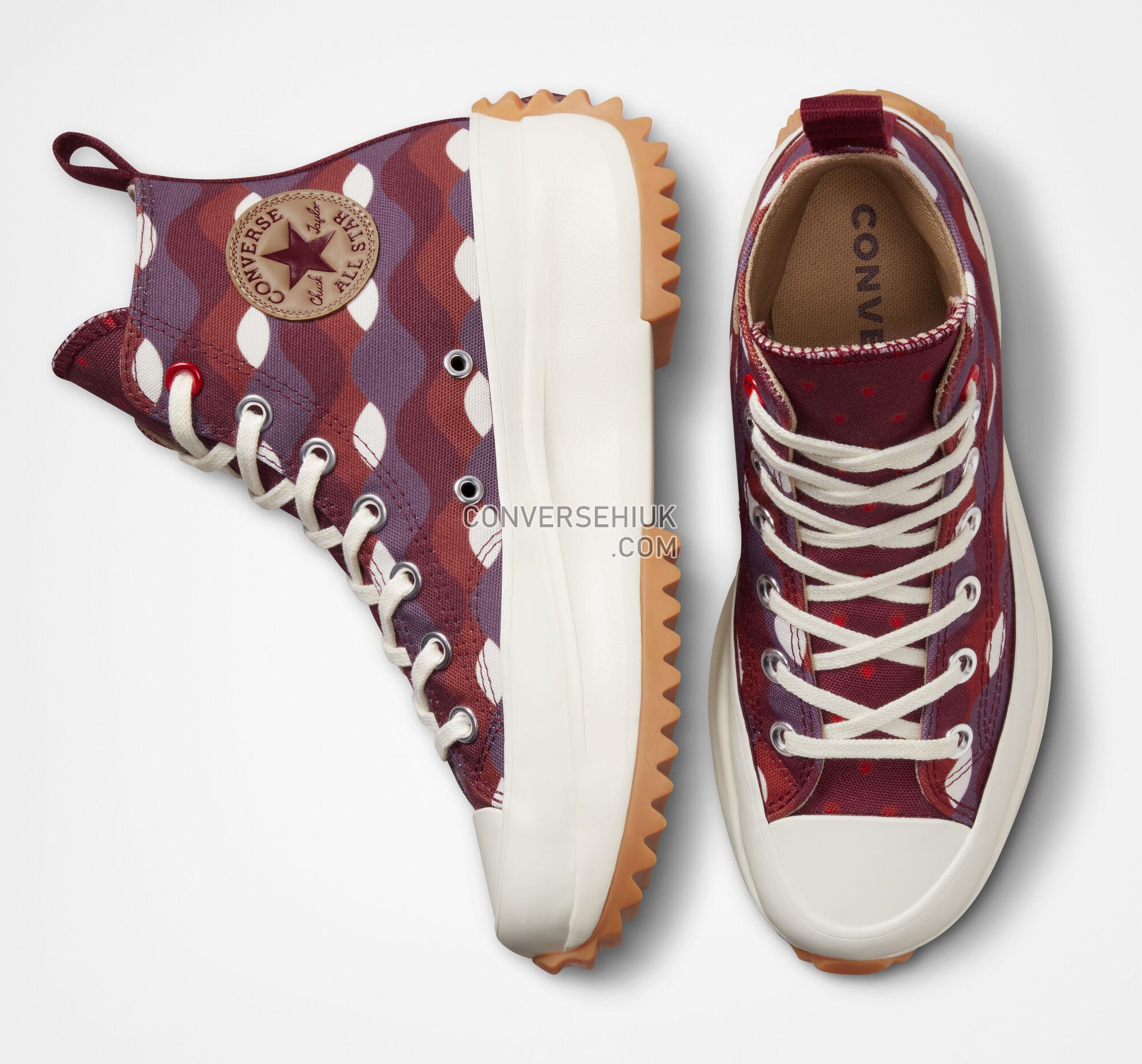 Converse Run Star Hike Platform Twisted Classics Dark Beetroot/Nomad Khaki A04302C Shoes