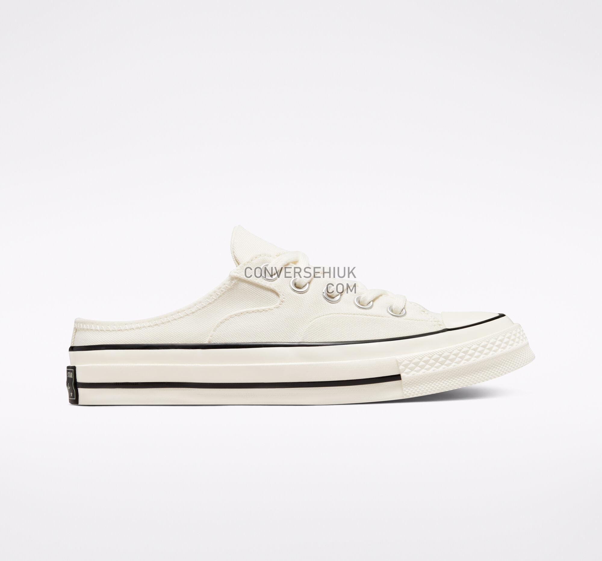 Converse Chuck 70 Mule Egret/Egret/Black 172592C Shoes