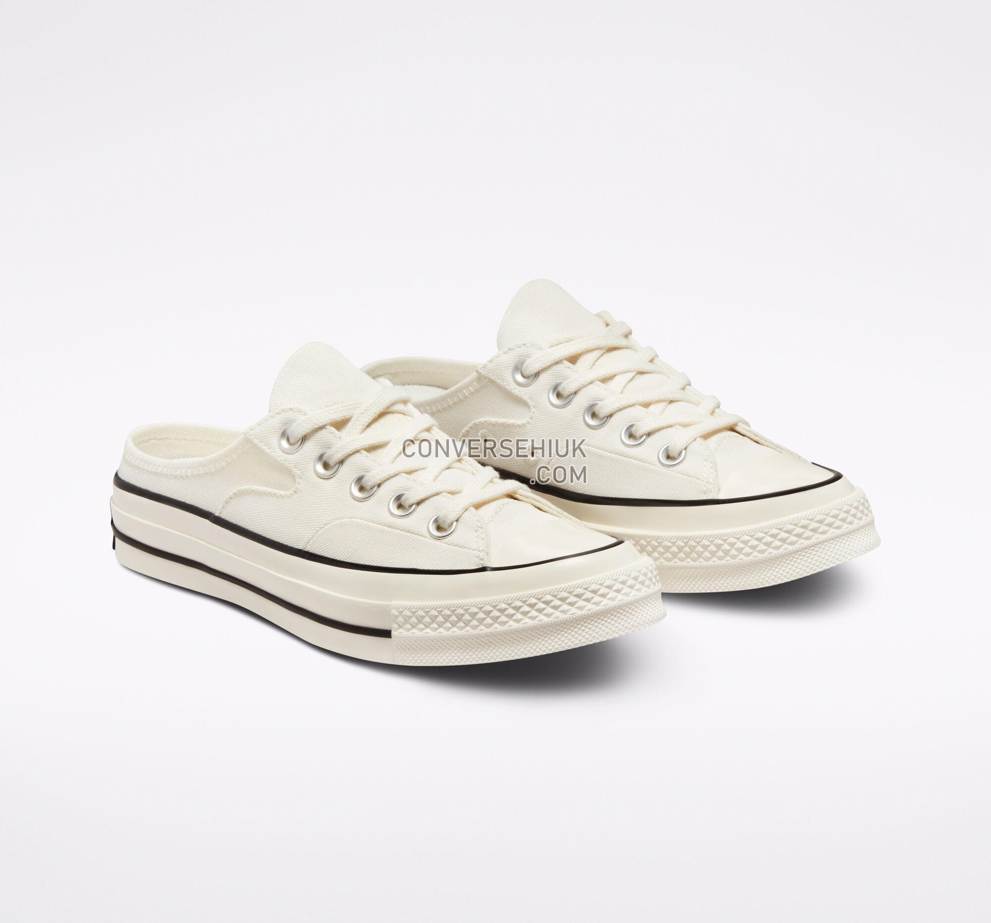 Converse Chuck 70 Mule Egret/Egret/Black 172592C Shoes