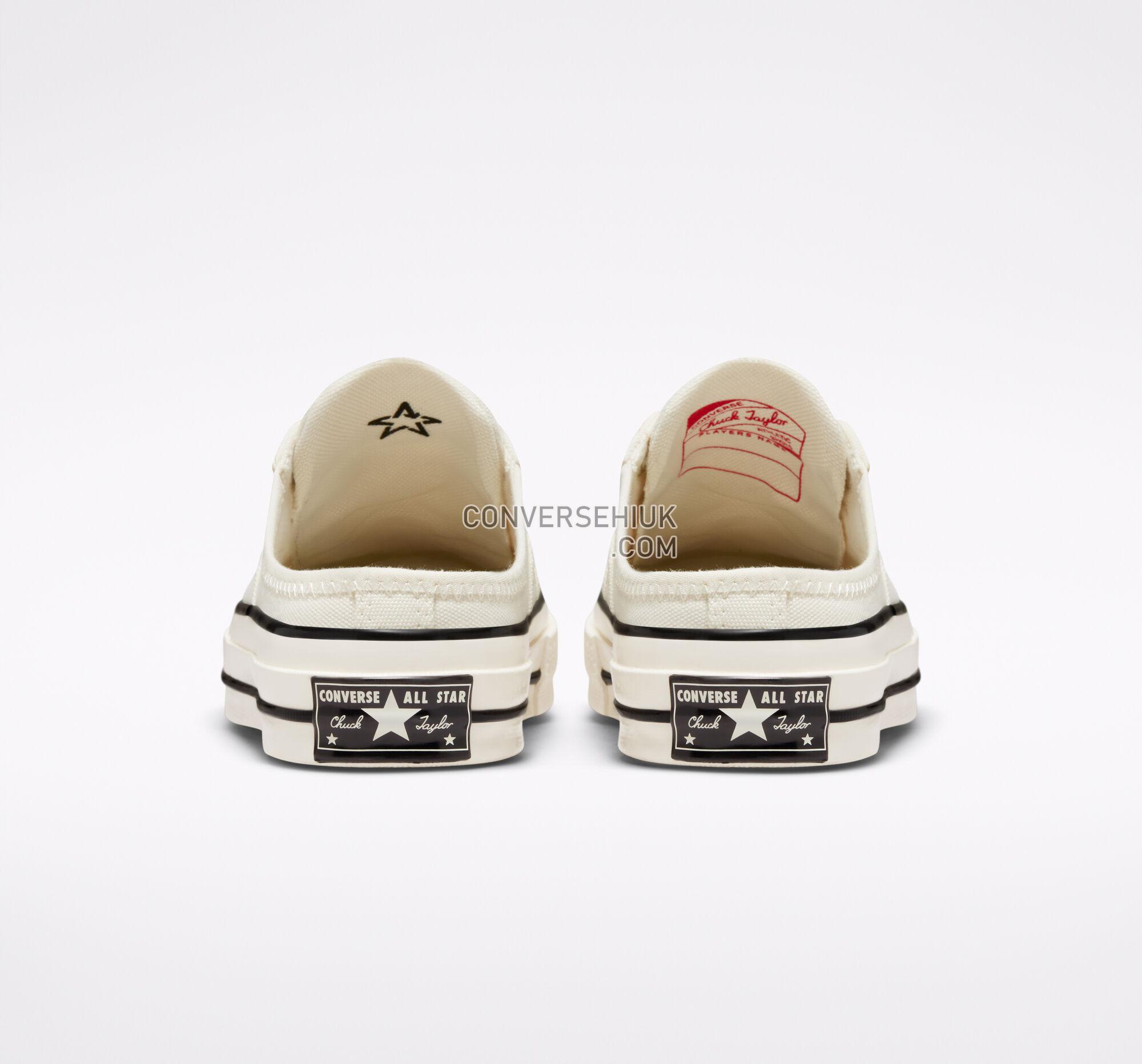 Converse Chuck 70 Mule Egret/Egret/Black 172592C Shoes