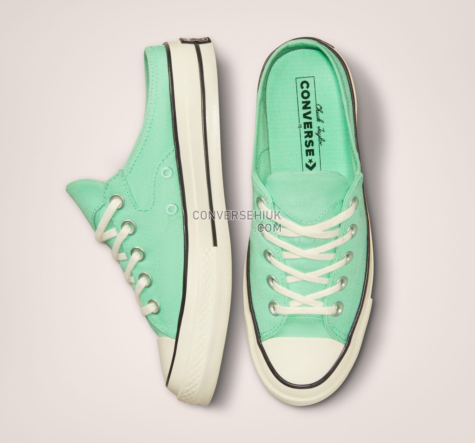 Converse Chuck 70 Mule Prism Green/Egret/Black A00906C Shoes