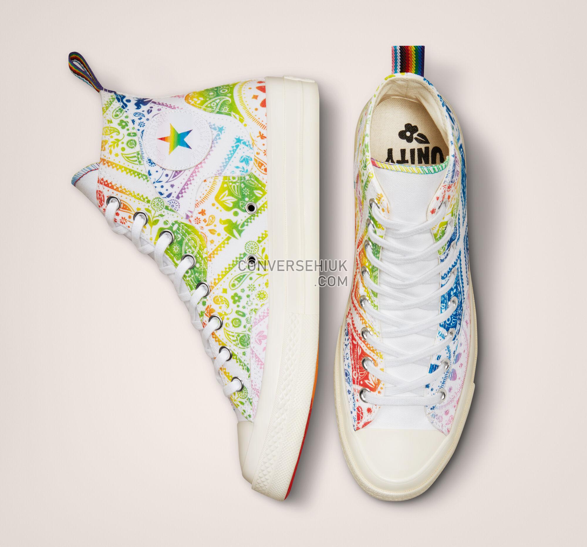 Converse Chuck 70 Pride White/University Red/ A02266C Shoes