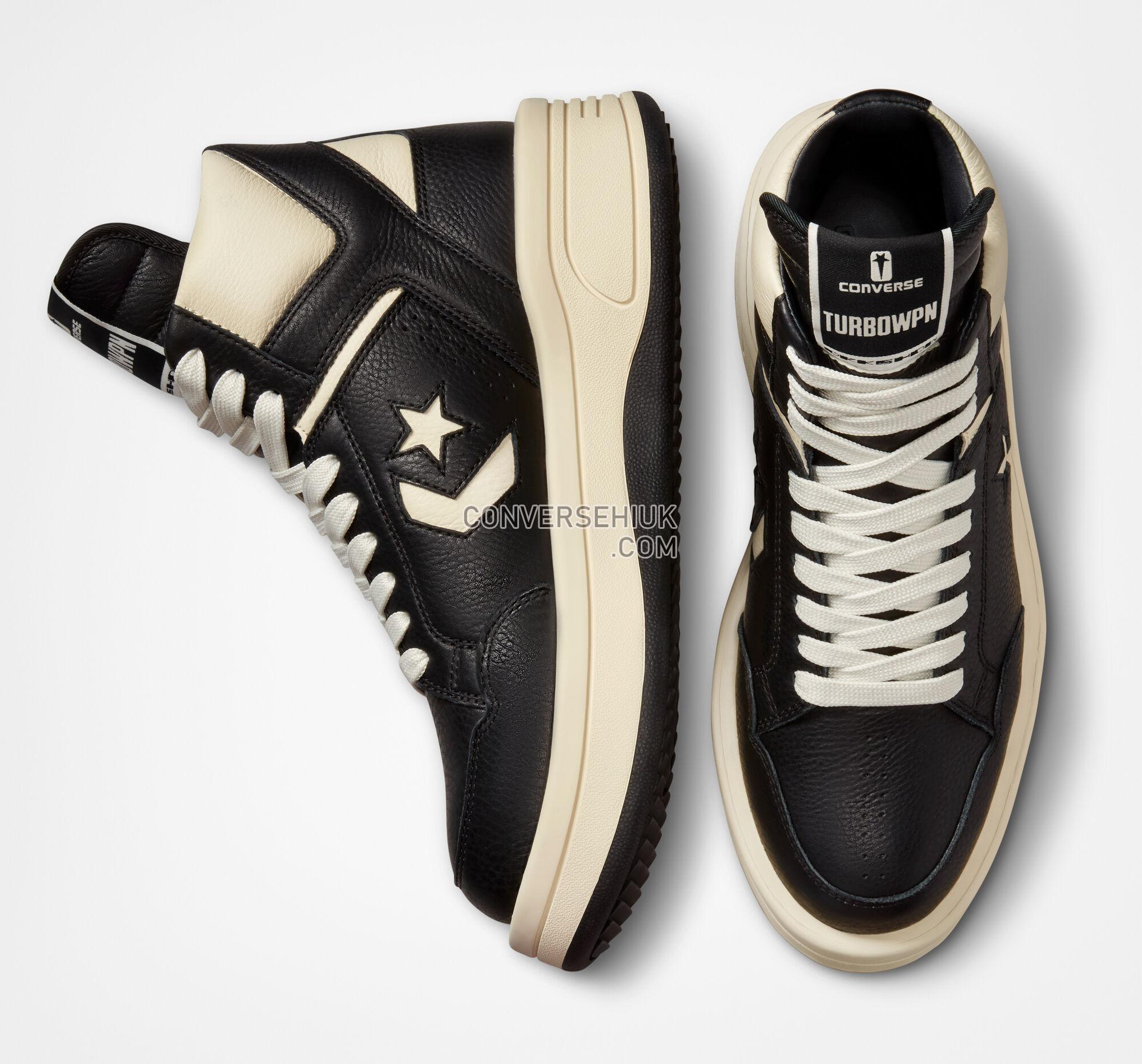 Converse x DRKSHDW TURBOWPN Black/Cloud Cream/Egret A03945C Shoes