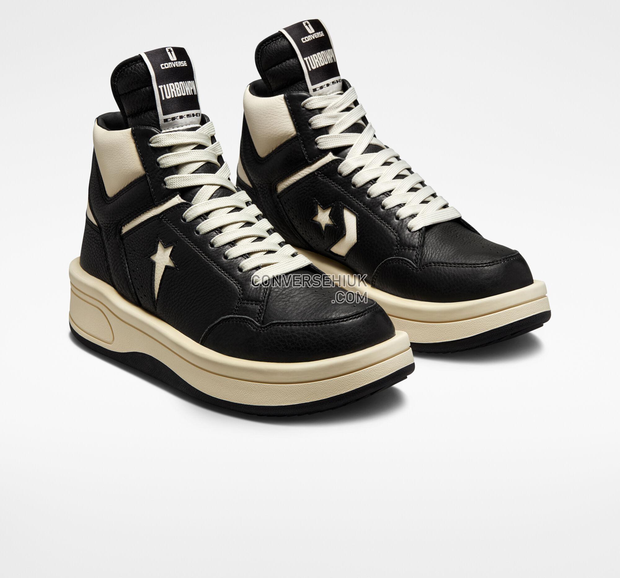 Converse x DRKSHDW TURBOWPN Black/Cloud Cream/Egret A03945C Shoes