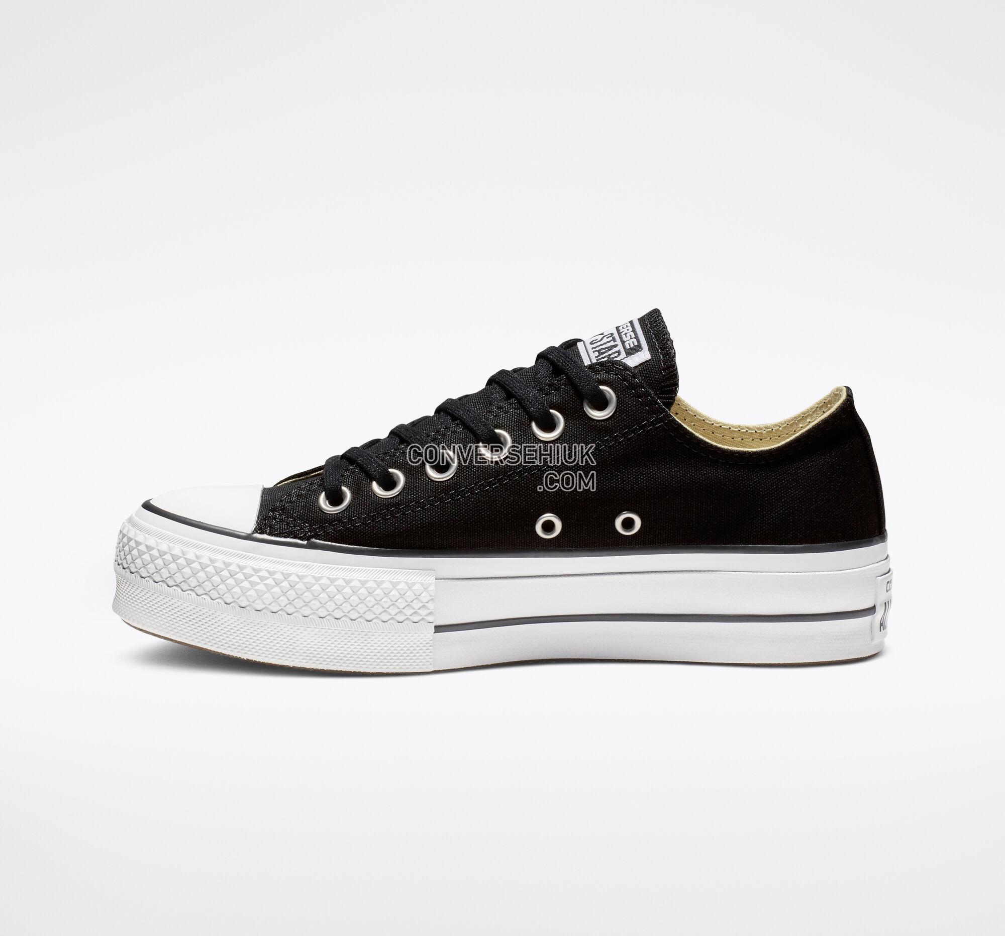 Converse Chuck Taylor All Star Lift Platform Canvas Black/White/White 560250F Shoes