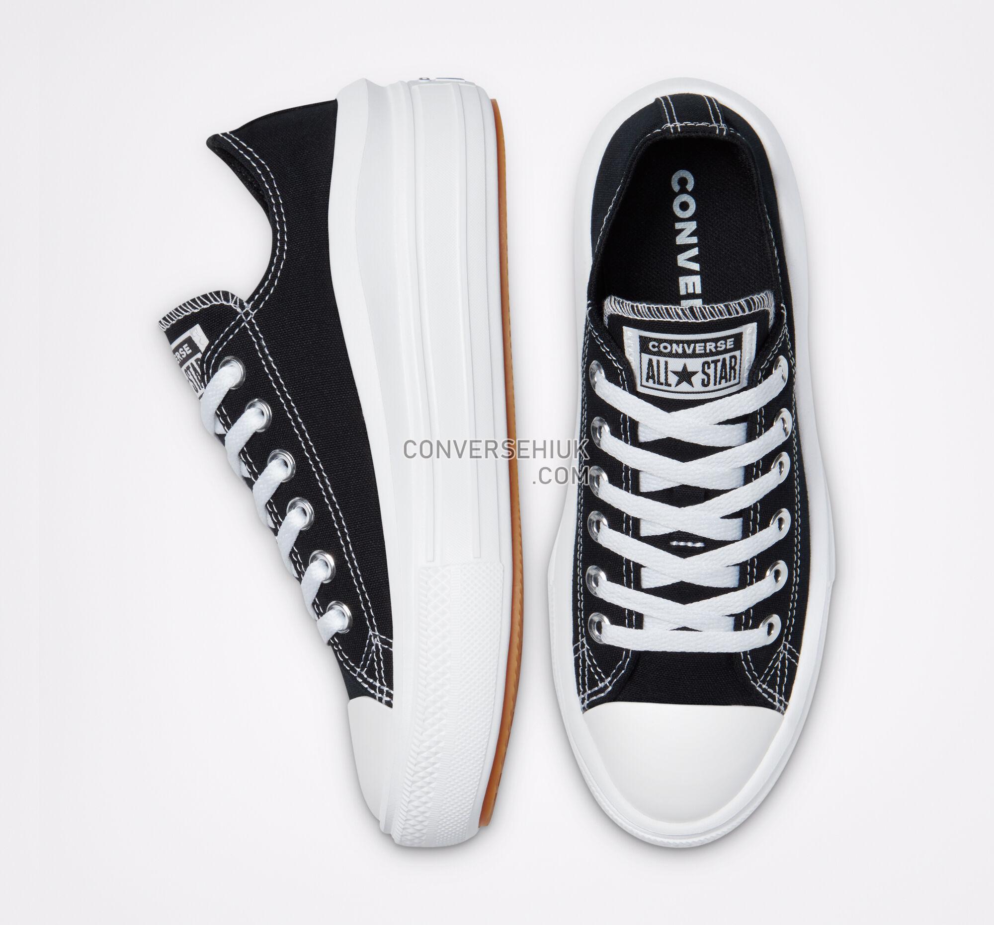 Converse Chuck Taylor All Star Move Platform Black/White/White 570256C Shoes