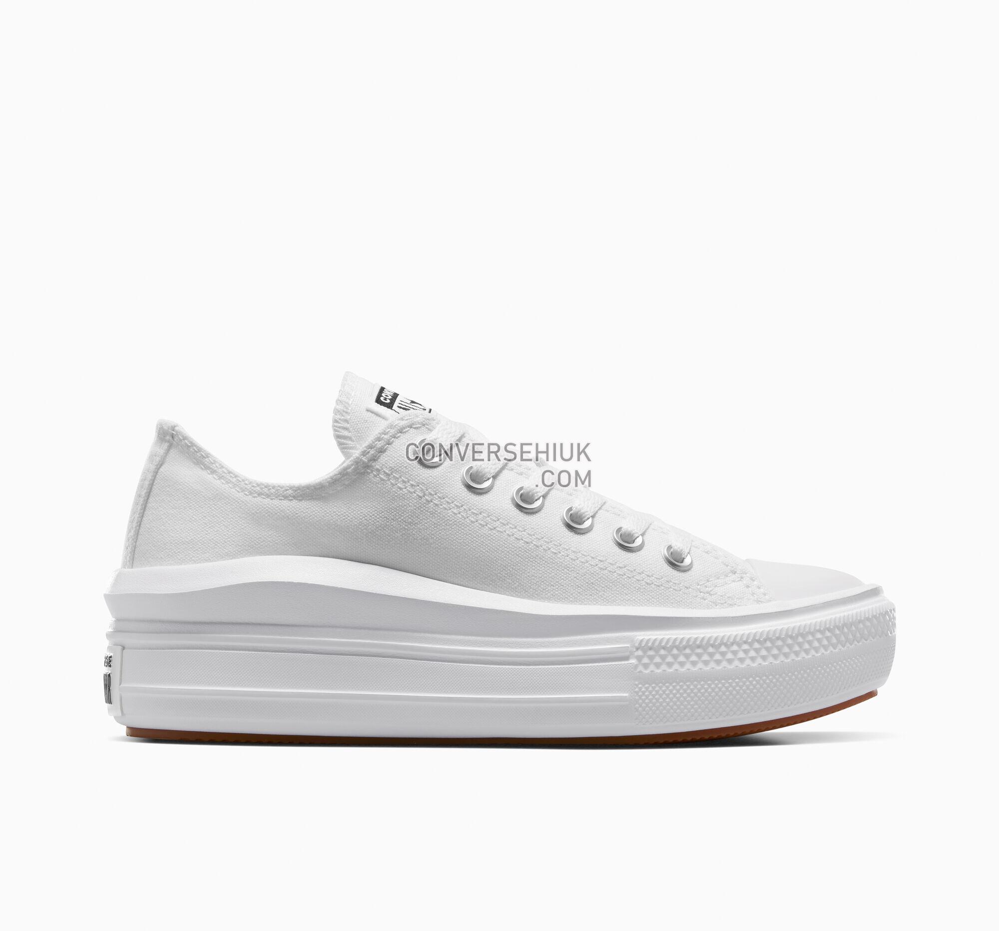 Converse Chuck Taylor All Star Move Platform White/White/White 570257C Shoes