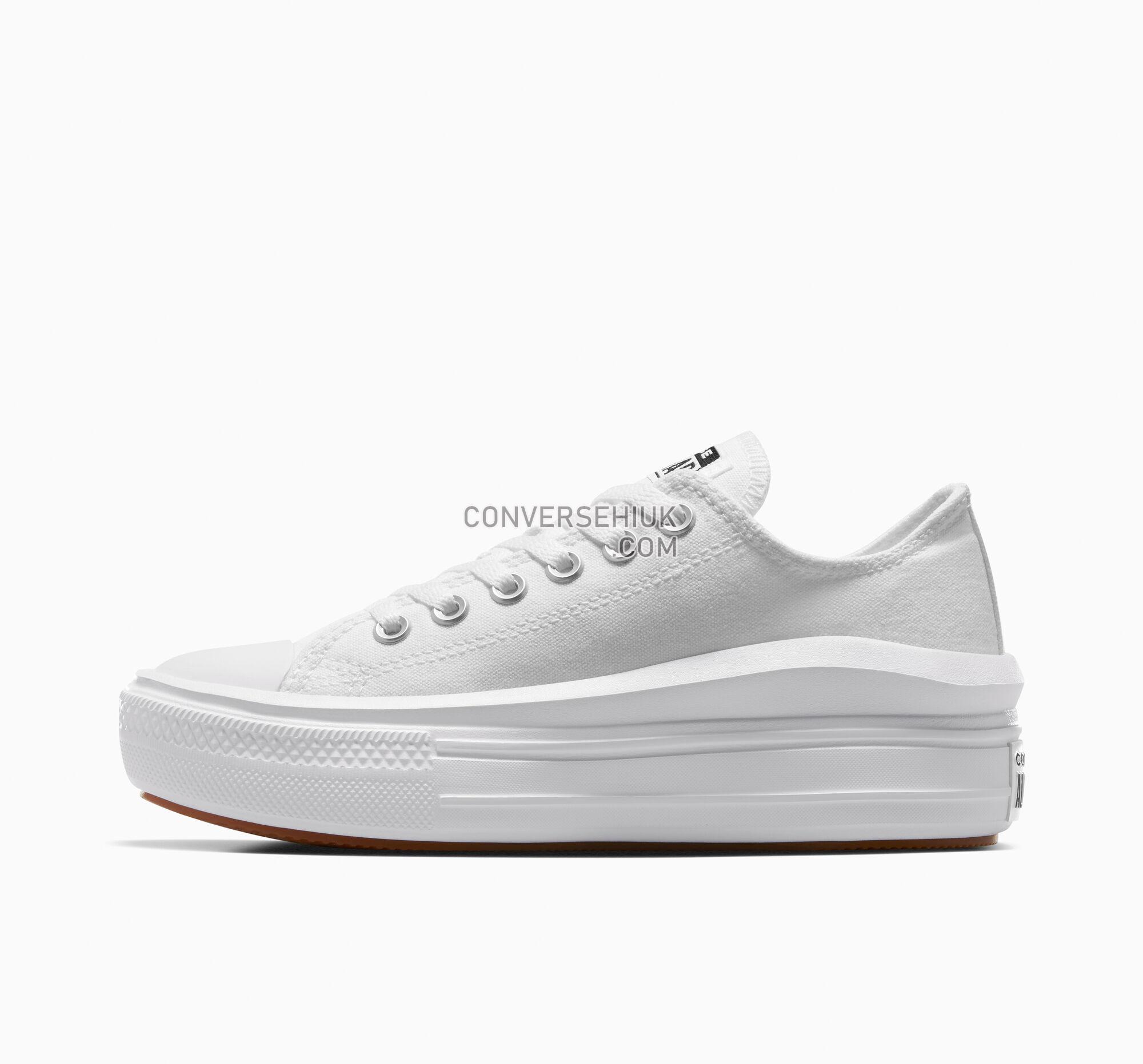 Converse Chuck Taylor All Star Move Platform White/White/White 570257C Shoes