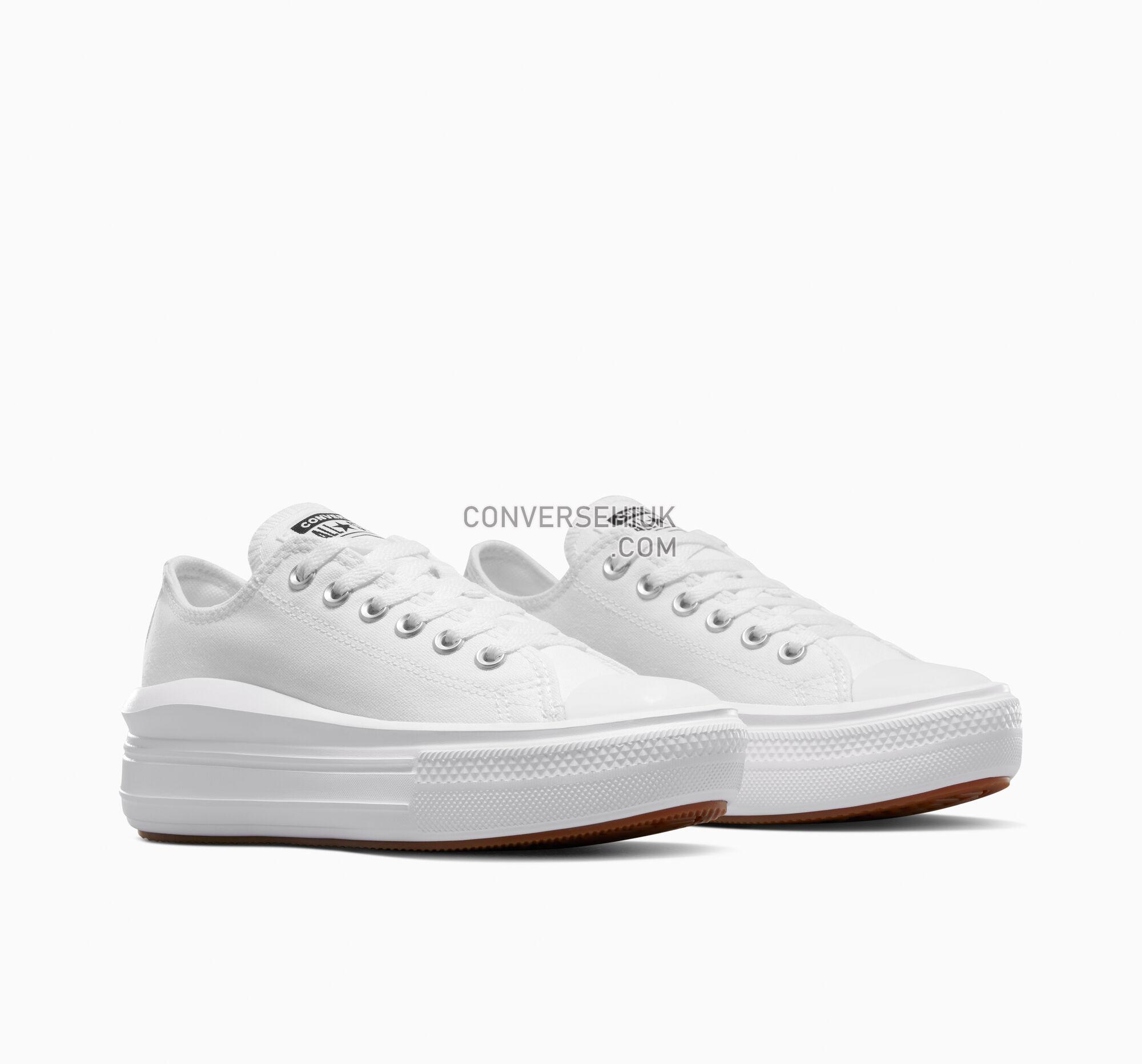 Converse Chuck Taylor All Star Move Platform White/White/White 570257C Shoes