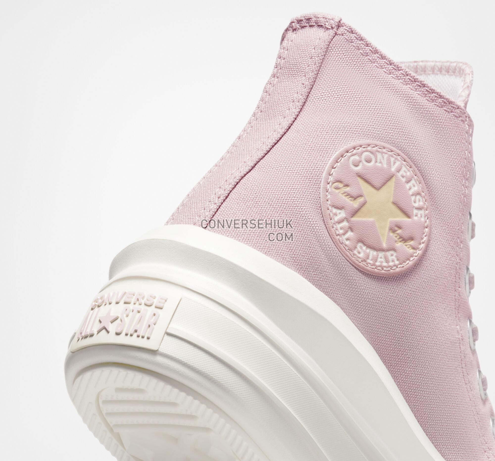 Converse Chuck Taylor All Star Move Platform Stone Mauve/Egret/Lemon Drop A03920C Shoes