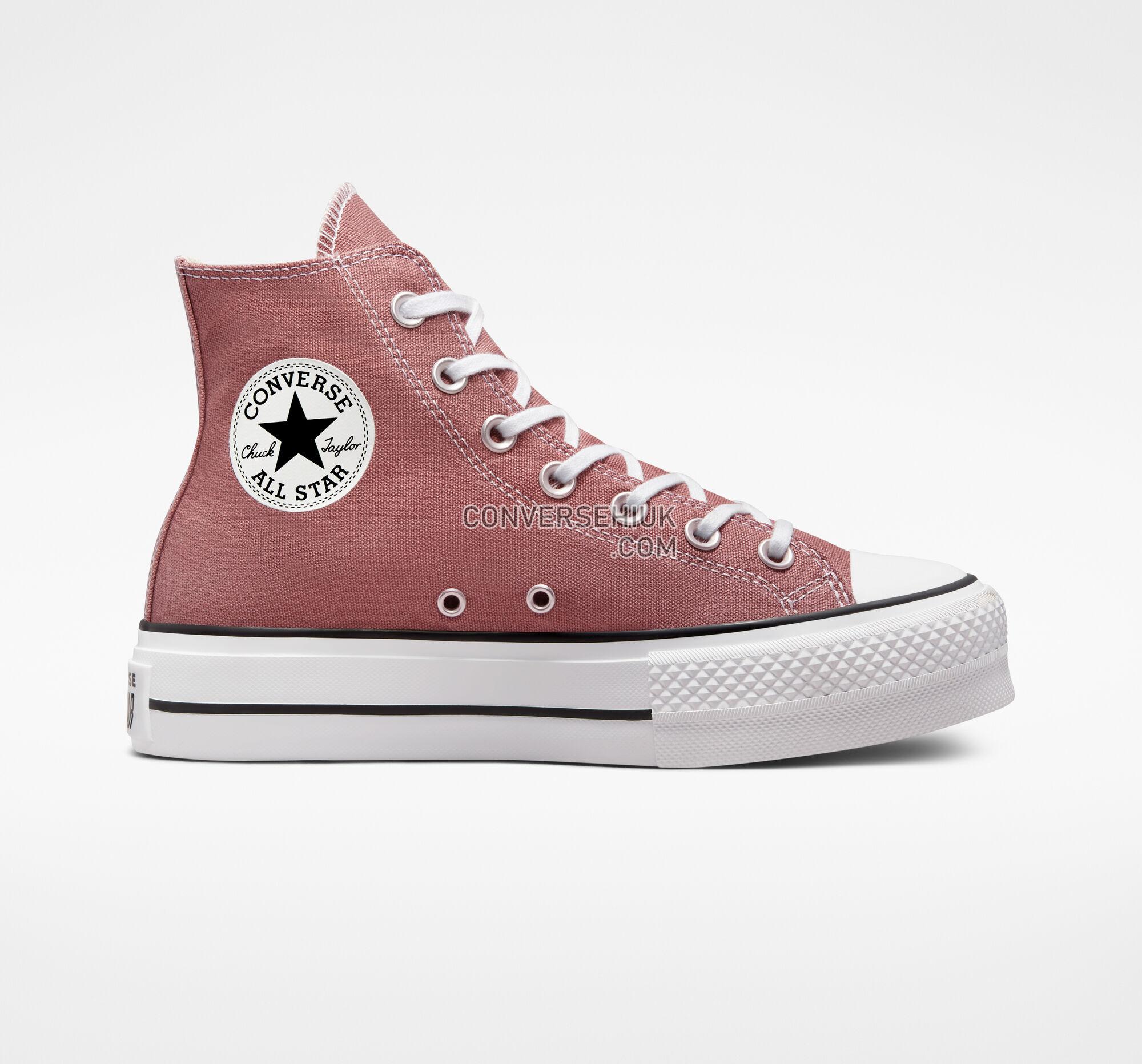 Converse Chuck Taylor All Star Lift Platform Seasonal Color Saddle/Black/White A01367F Shoes