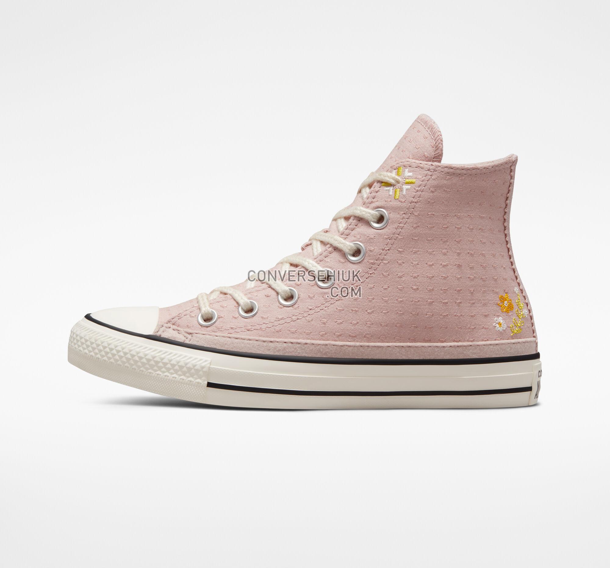 Converse Chuck Taylor All Star Autumn Embroidery Stone Mauve/Bitter Lemon/Egret A05065C Shoes