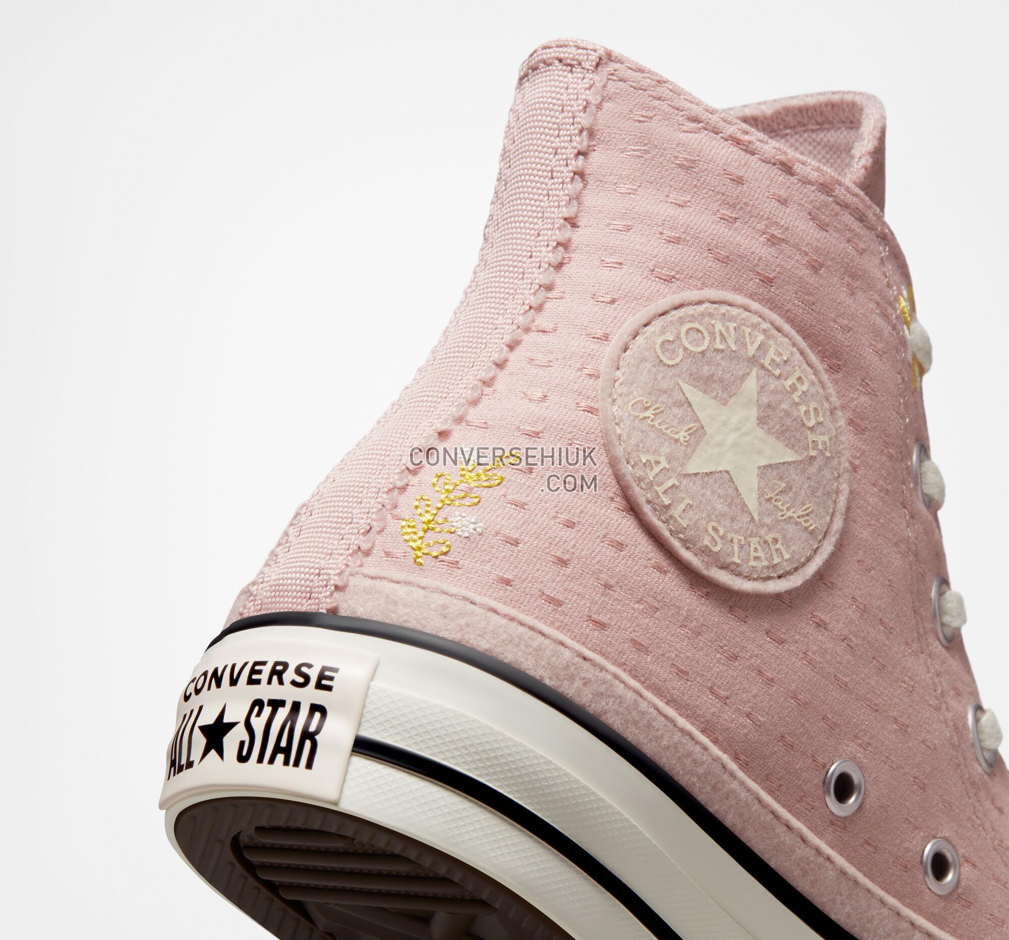 Converse Chuck Taylor All Star Autumn Embroidery Stone Mauve/Bitter Lemon/Egret A05065C Shoes