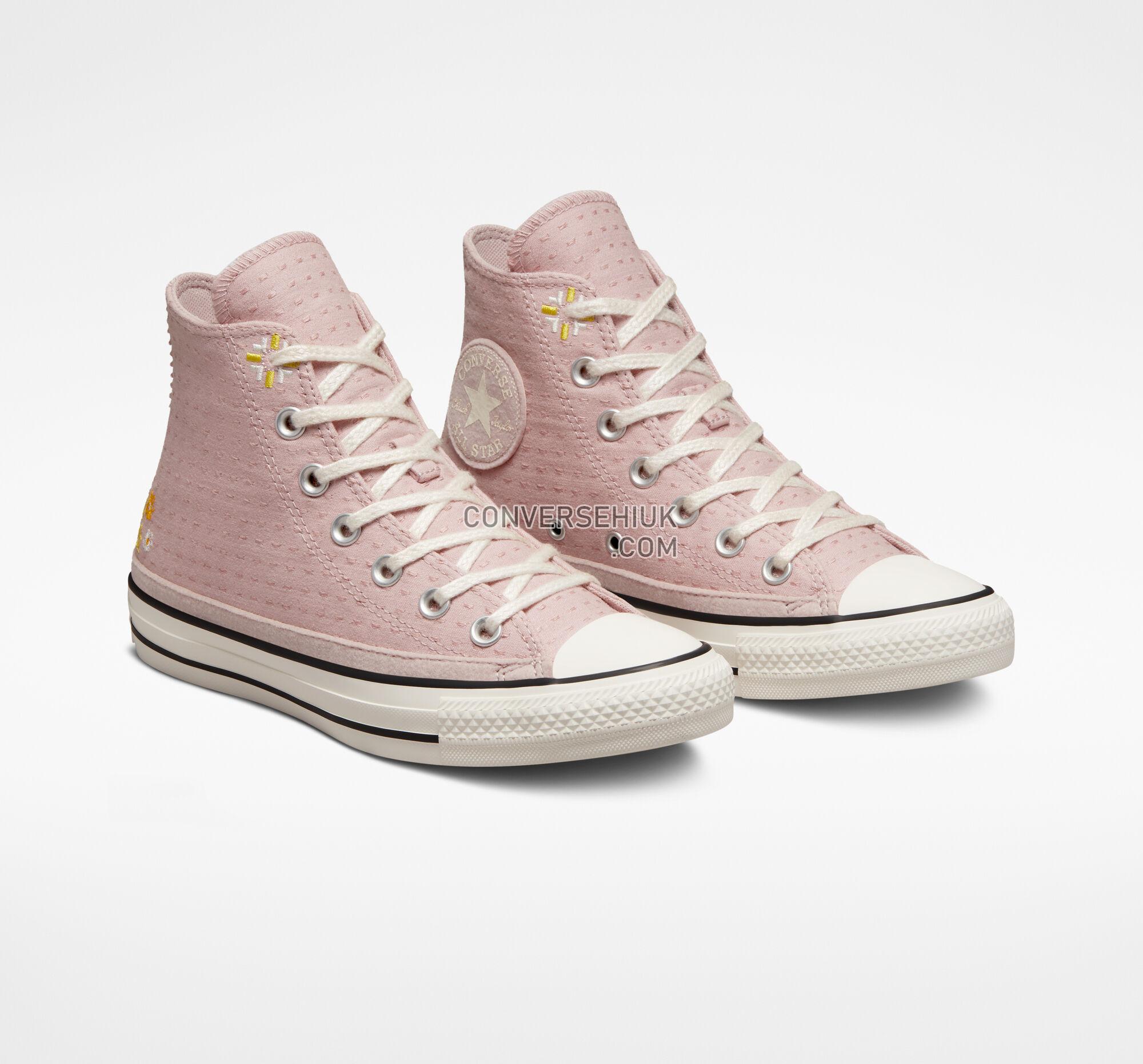 Converse Chuck Taylor All Star Autumn Embroidery Stone Mauve/Bitter Lemon/Egret A05065C Shoes