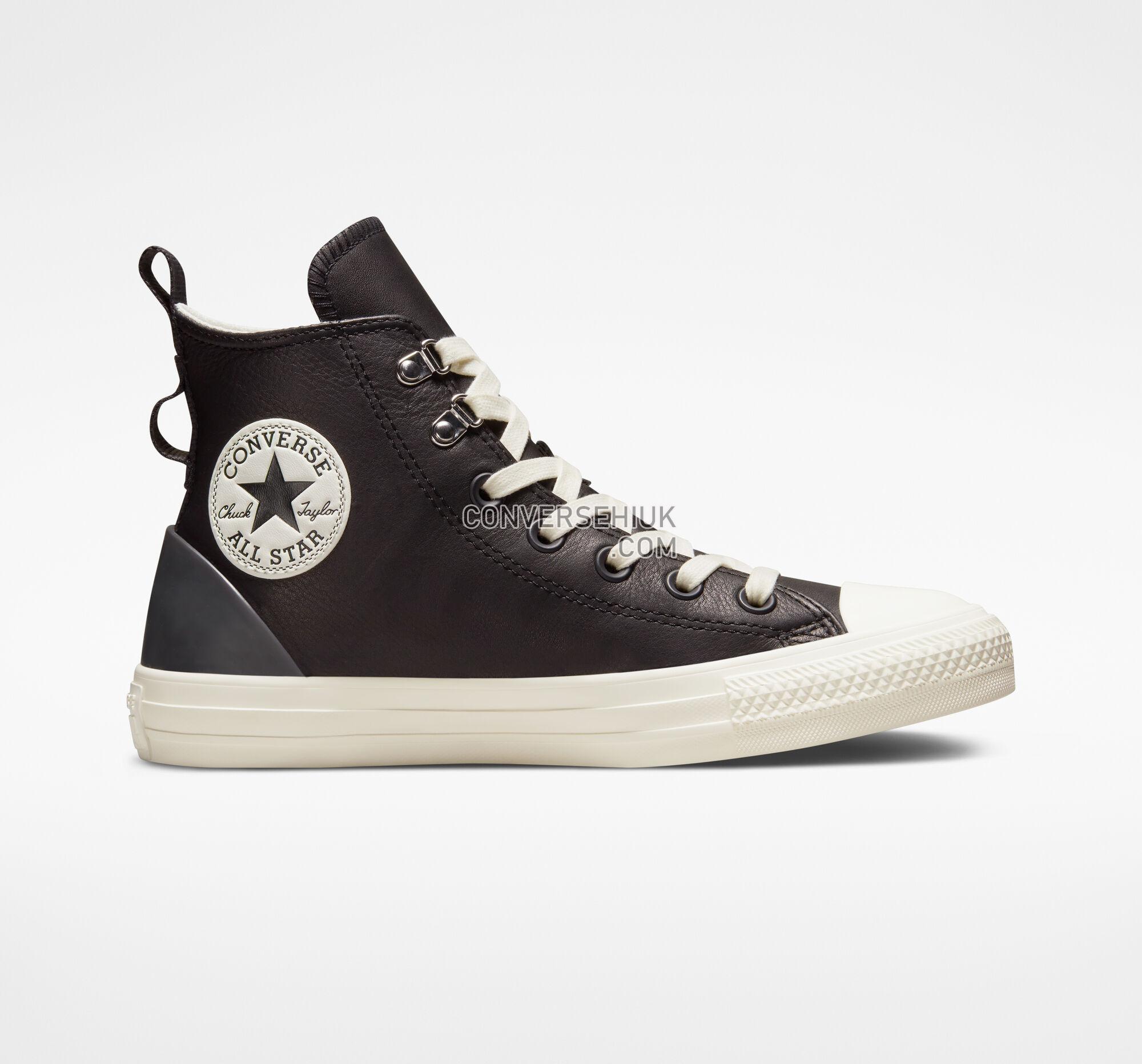 Converse Chuck Taylor All Star Leather Hike Black/Egret/Almost Black A04269C Shoes