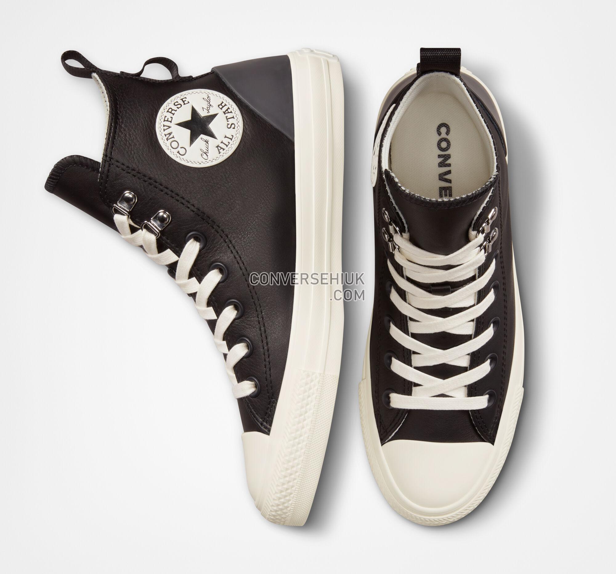 Converse Chuck Taylor All Star Leather Hike Black/Egret/Almost Black A04269C Shoes