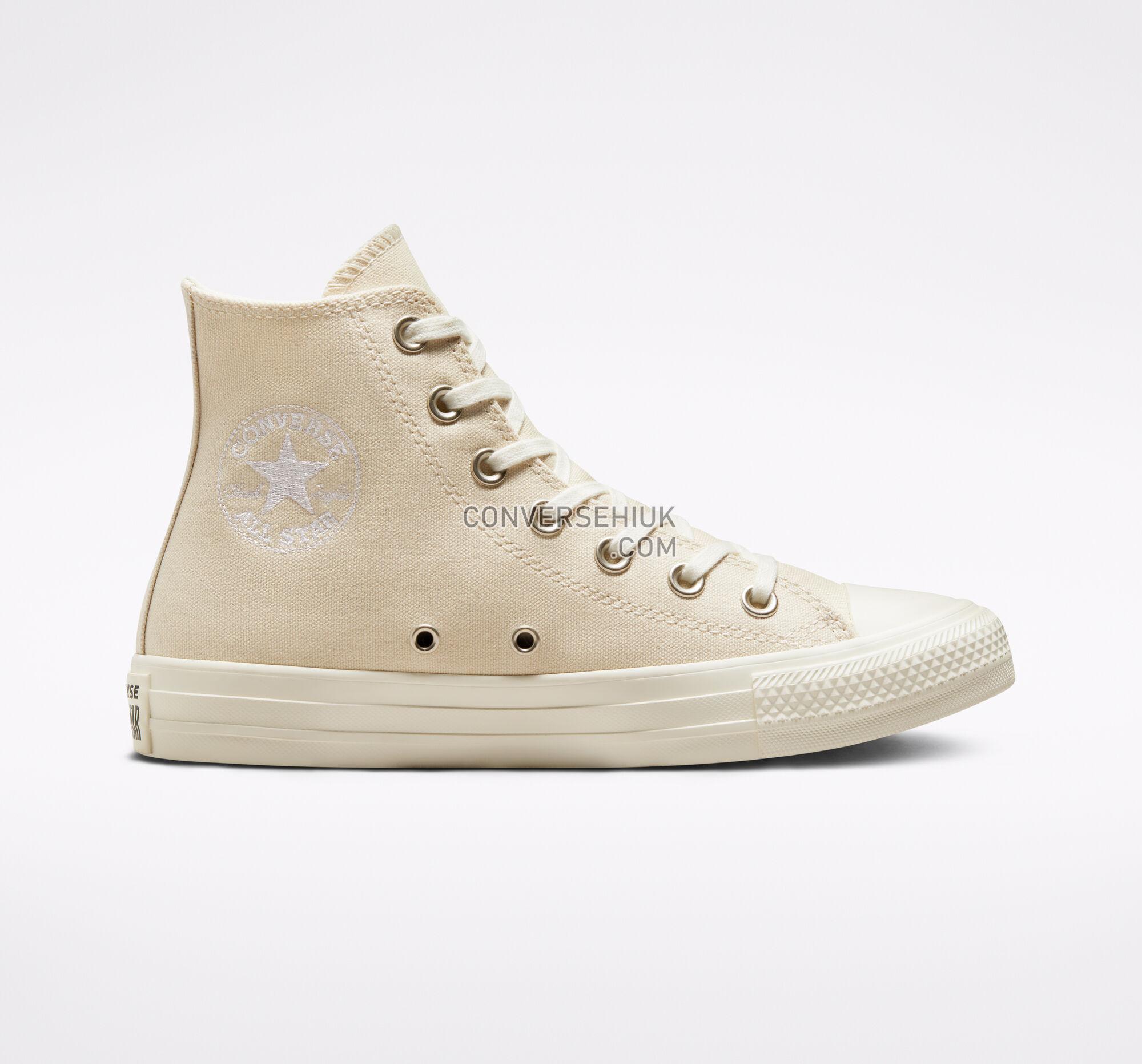 Converse Chuck Taylor All Star Embroidered Floral Natural Ivory/Egret/White A02074F Shoes