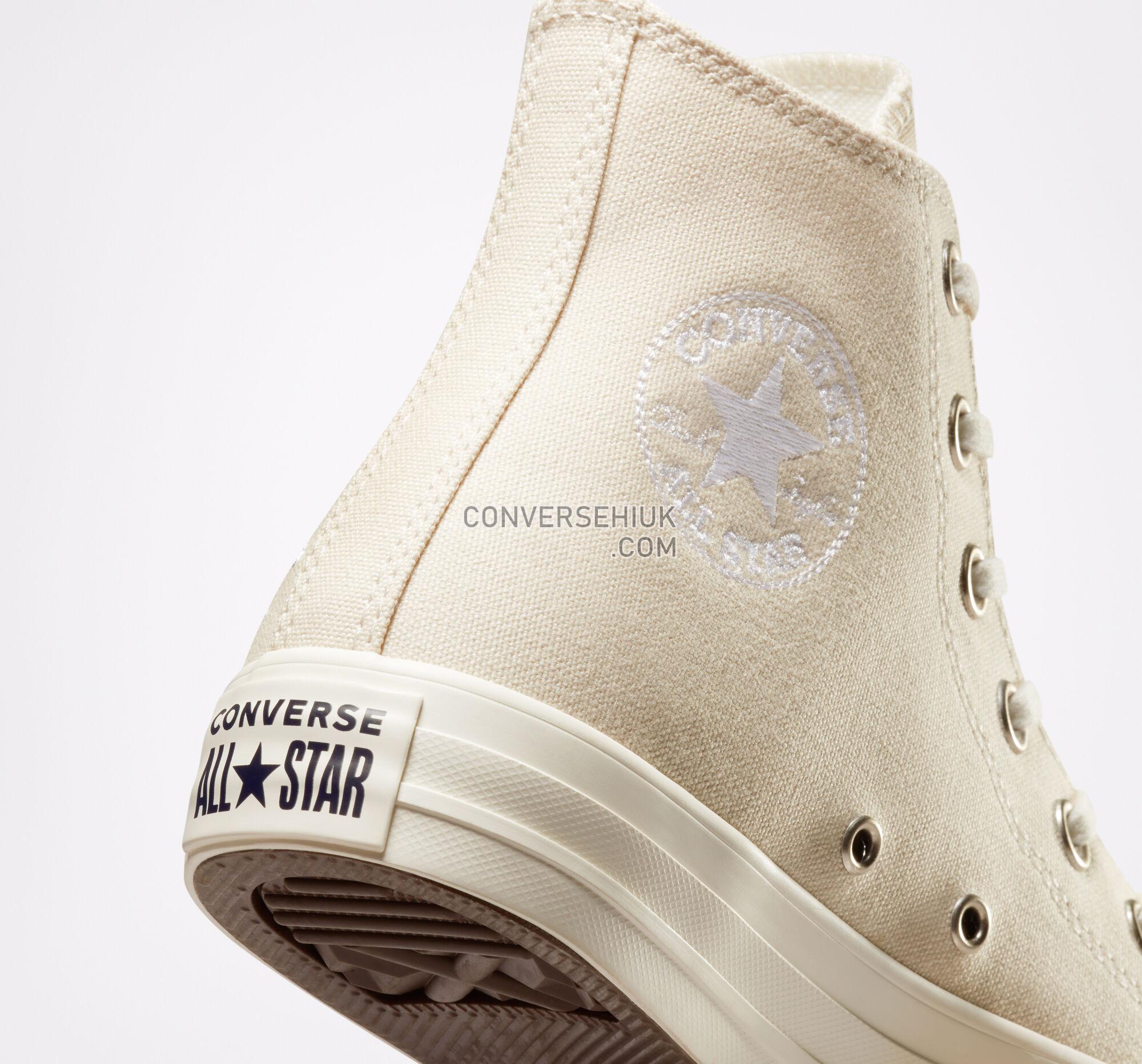 Converse Chuck Taylor All Star Embroidered Floral Natural Ivory/Egret/White A02074F Shoes