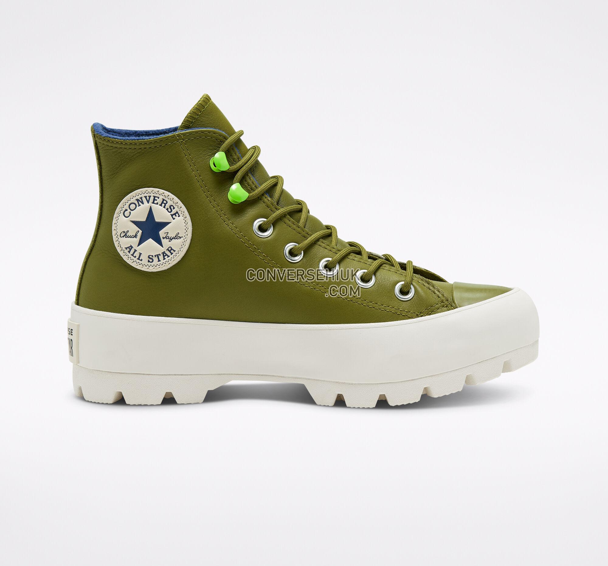 Converse Chuck Taylor All Star Lugged Winter Dark Moss/Navy/Egret 568764C Shoes